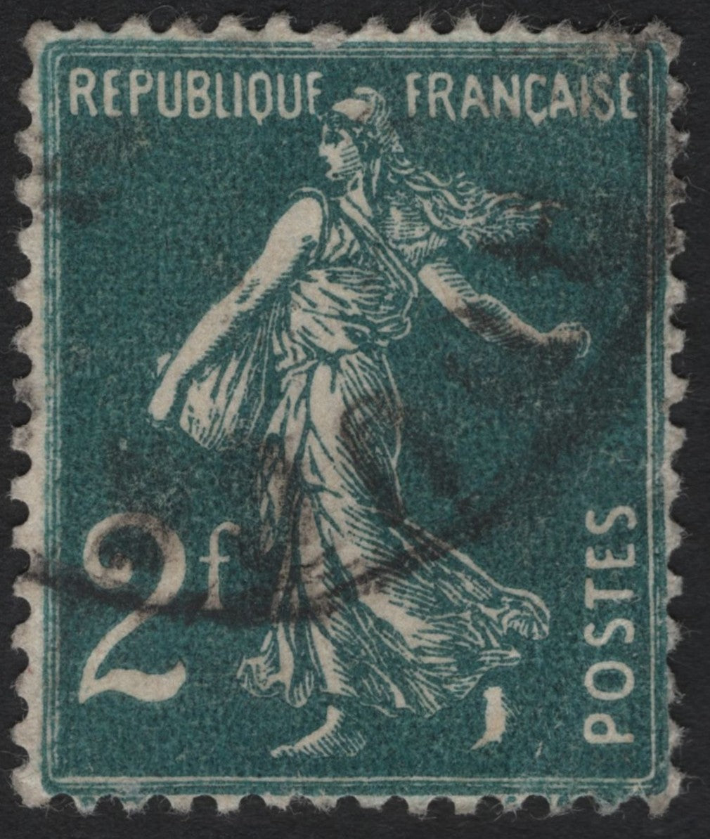SCG44574 - France 2 Francs Sower – Green Issue
