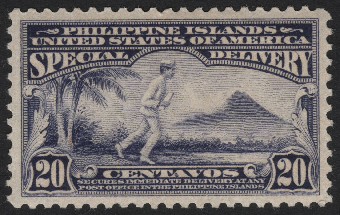 SCG4540 - Philippines 1906 – 20c Special Delivery Stamp