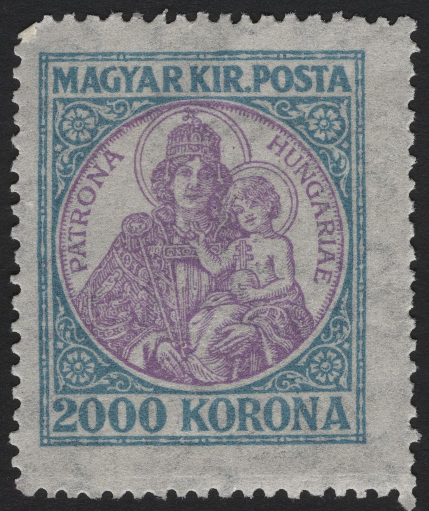 SCG4669 - Hungary 1920 – Madonna & Child "Patrona Hungariae" 2000 Korona