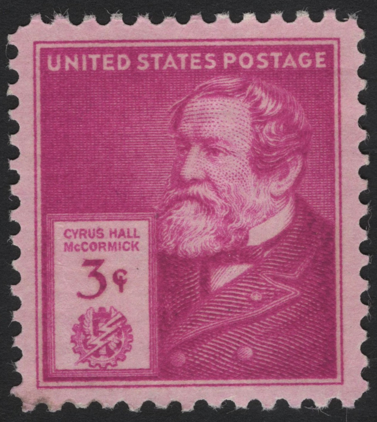 SCG4676 - United States 1940 – 3¢ Cyrus Hall McCormick Stamp