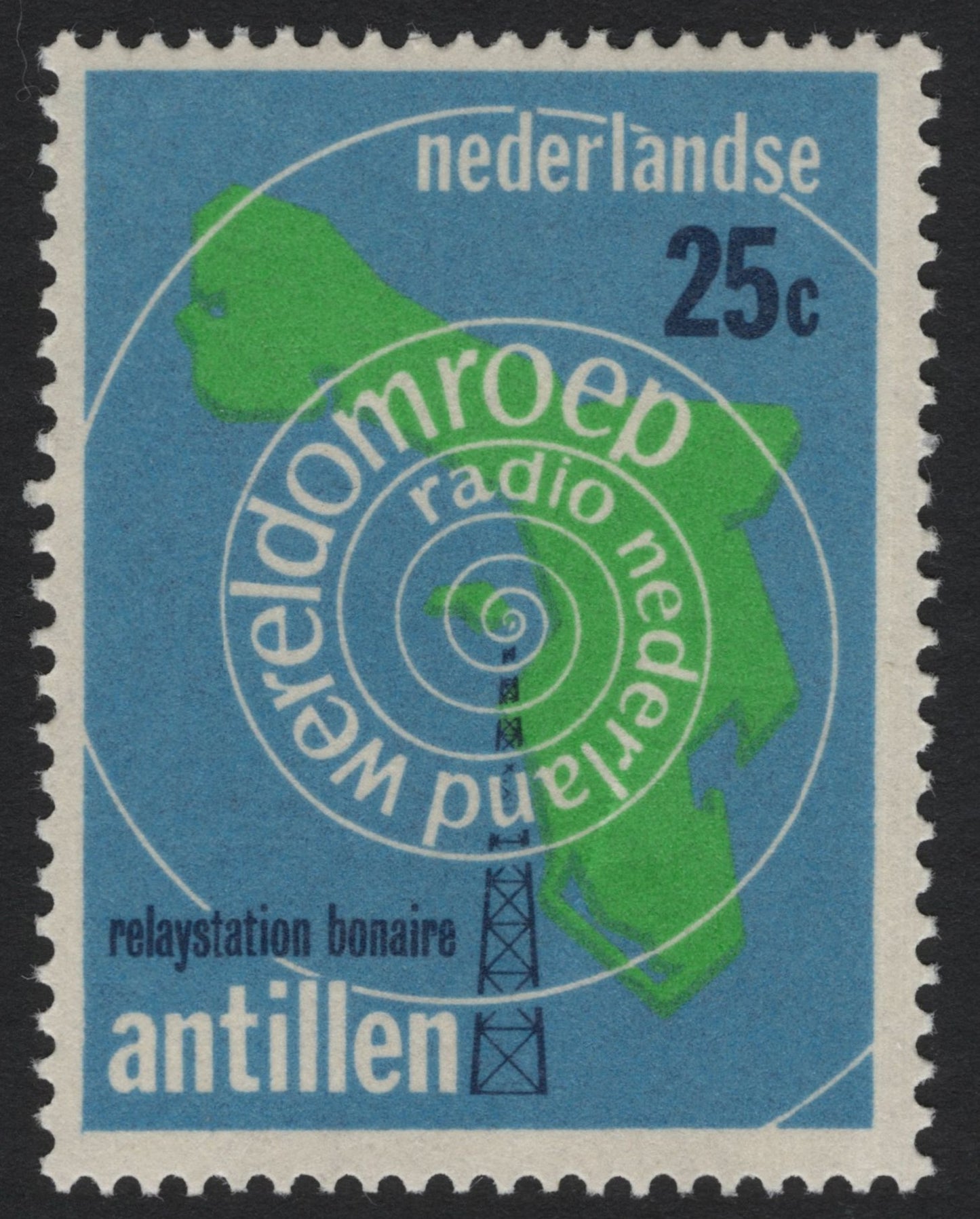 SCG4923 - Netherlands Antilles 1969 – Bonaire Relay Station (World Radio)