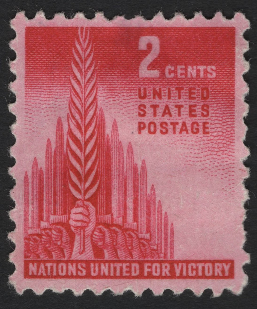 SCG5041 - United States 1943 – 2¢ Nations United for Victory (WWII Issue)