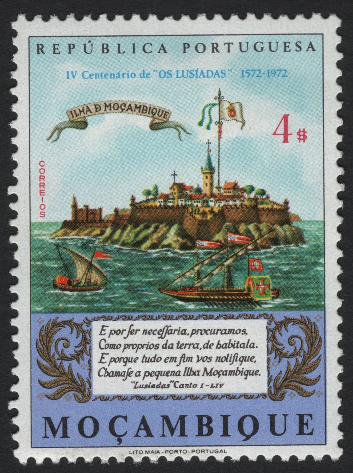 SCG5094 - Mozambique – 400th Anniversary of Os Lusíadas (1972)