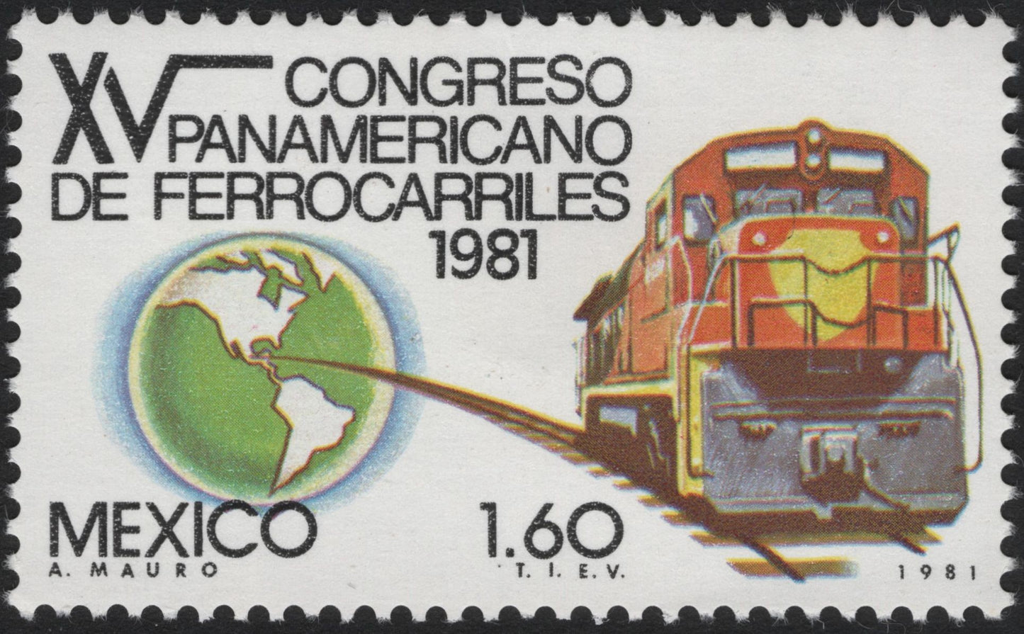 SCG5110 - Mexico 1981 – XV Pan-American Railway Congress