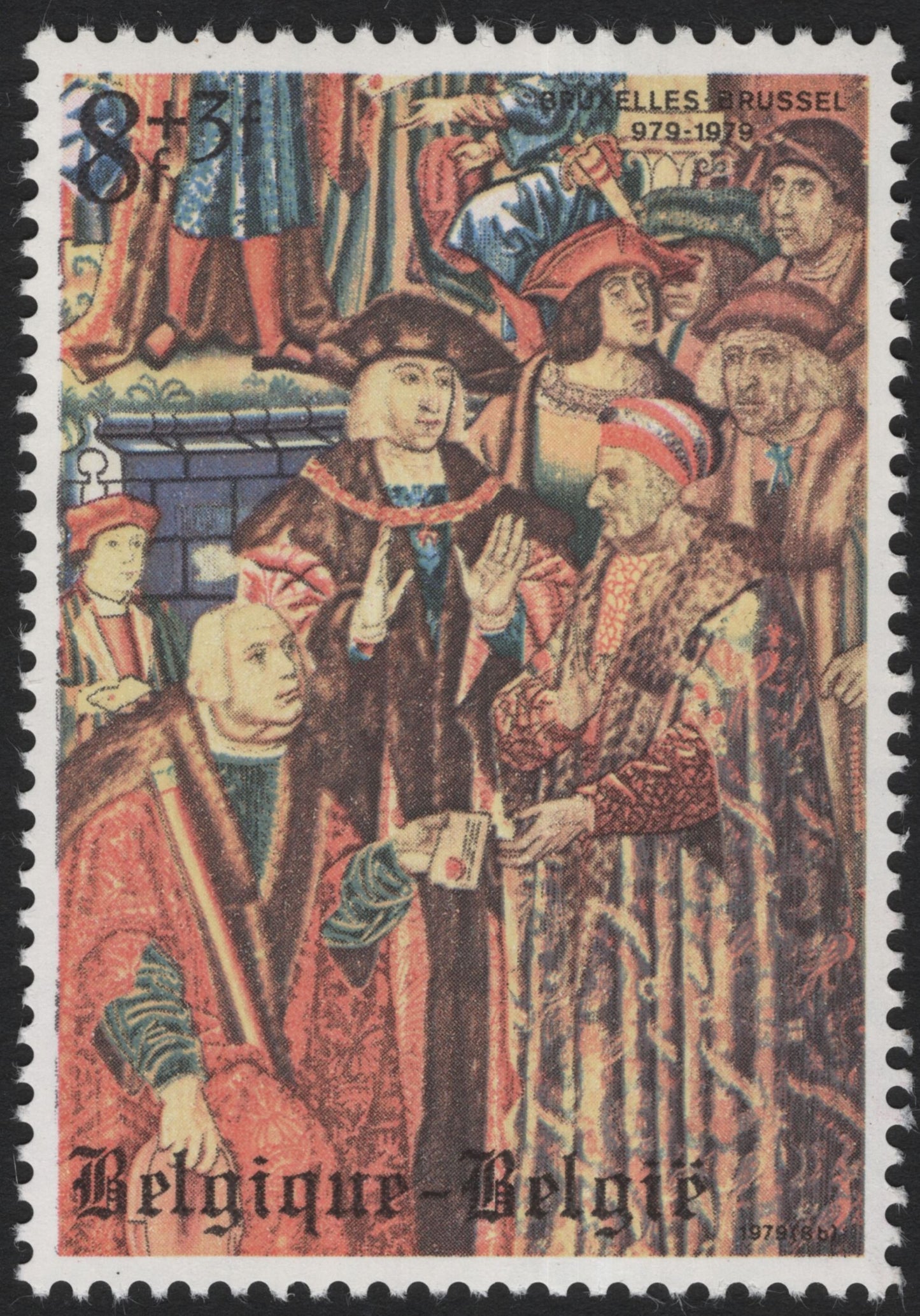 SCG5059 - Belgium 1979 – Millennium of Brussels Tapestry Scenes (Set of 4)