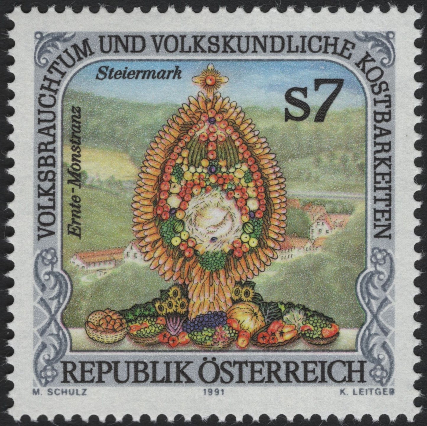 SCG5079 - Austria 1991 – Folk Customs and Ethnographic Treasures