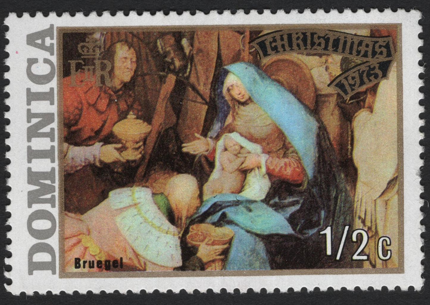 SCG5143 - Dominica 1968 Christmas Stamp – Adoration of the Magi (Bruegel)
