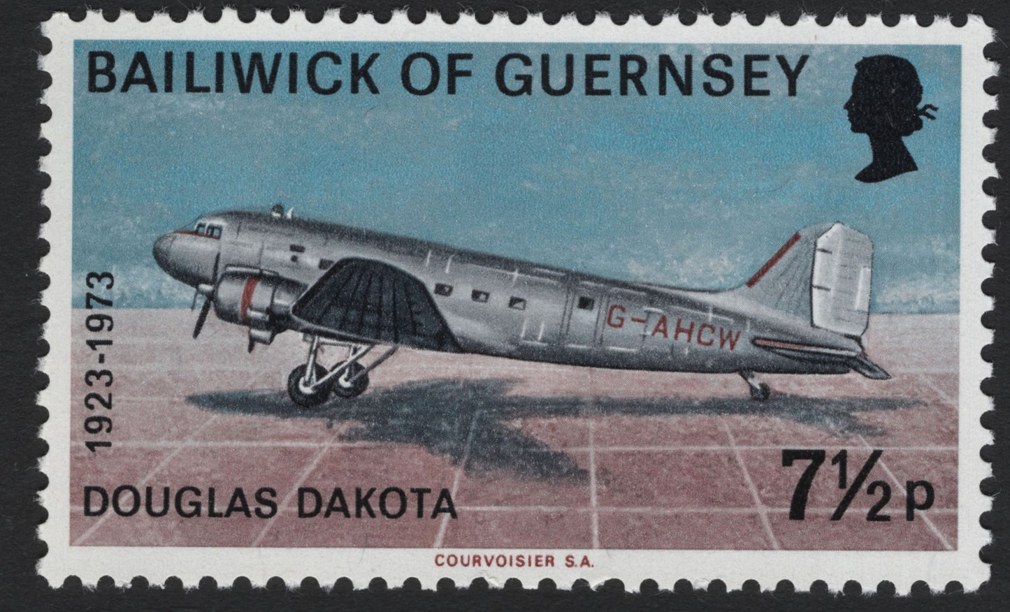 SCG5193 - Guernsey 1973 – 50th Anniversary of Commercial Aviation Set