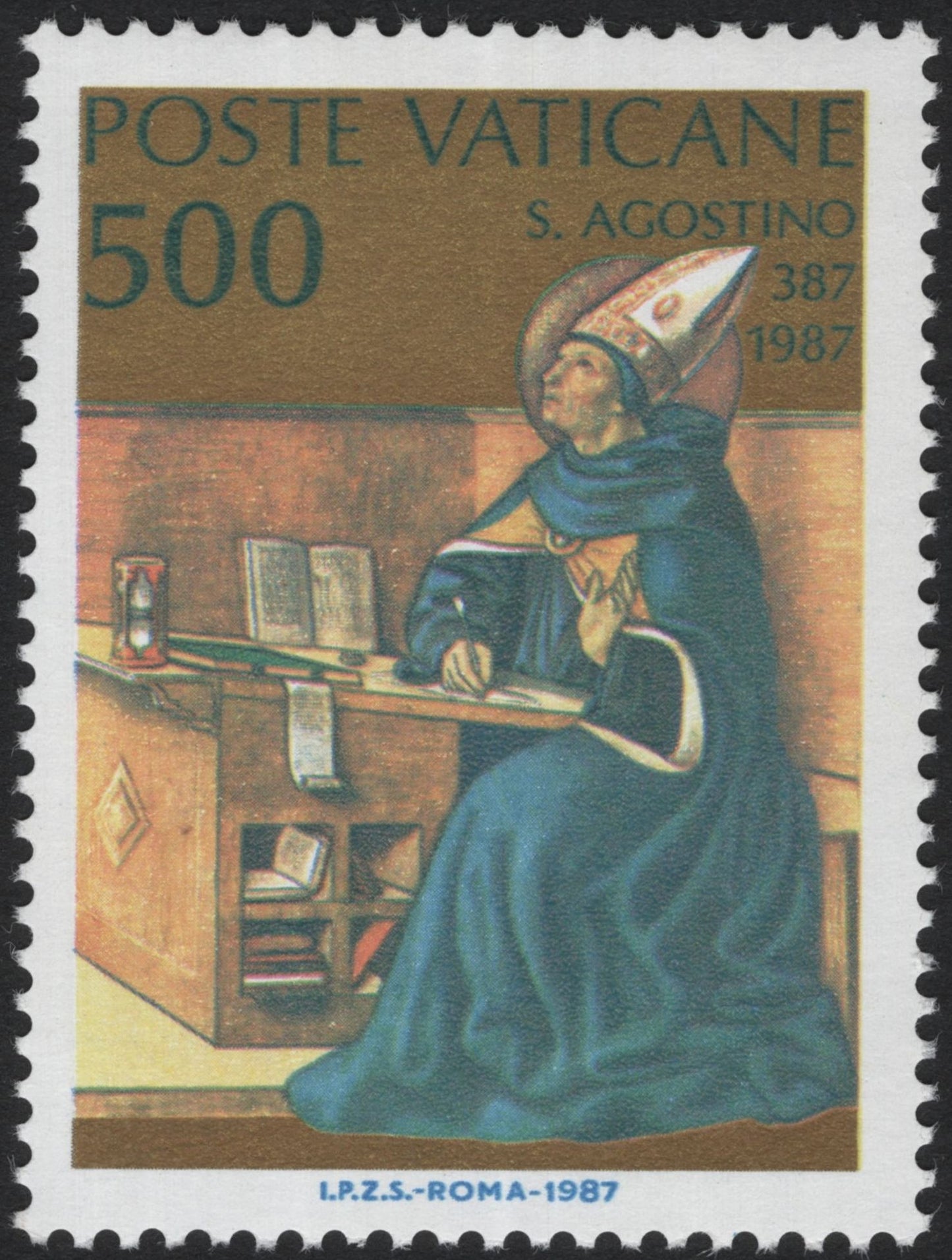 SCG5261 - Vatican City – 1987 St. Augustine Commemorative Set