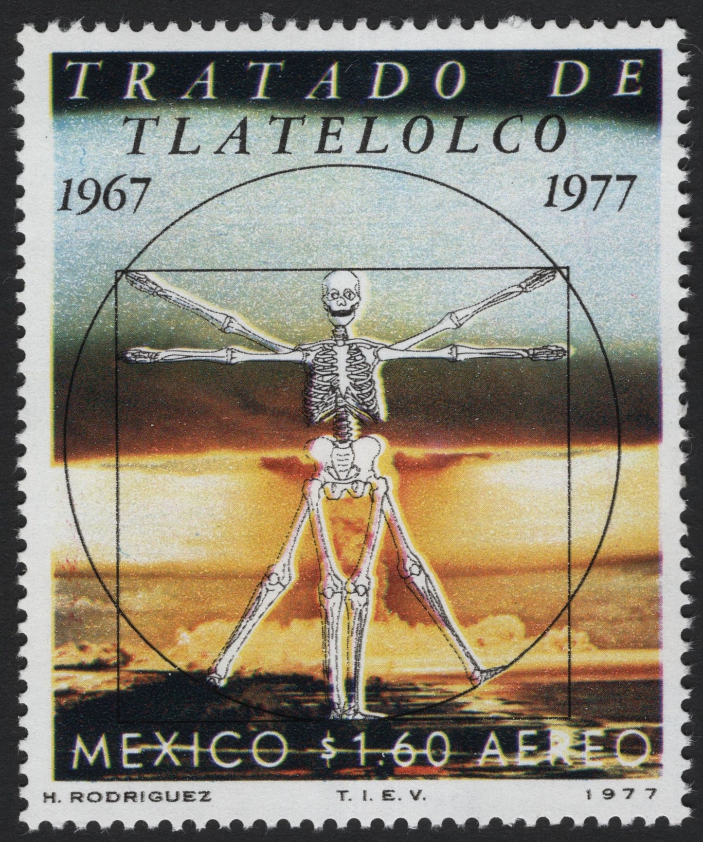 SCG5282 - Mexico 1977 – Treaty of Tlatelolco, 10th Anniversary Airmail