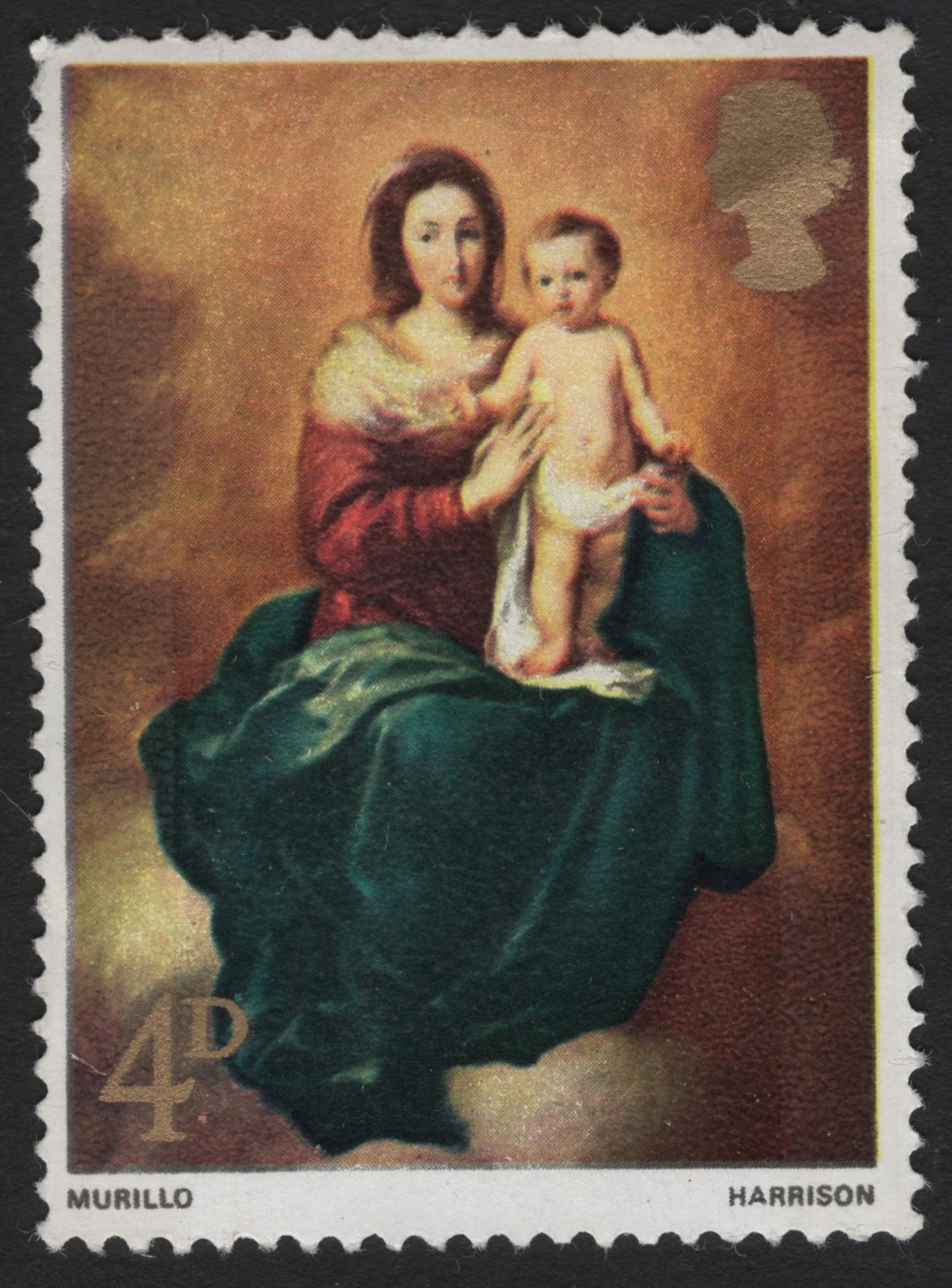 SCG5367 - Great Britain 1967 – Christmas Stamp (Murillo’s Madonna and Child)