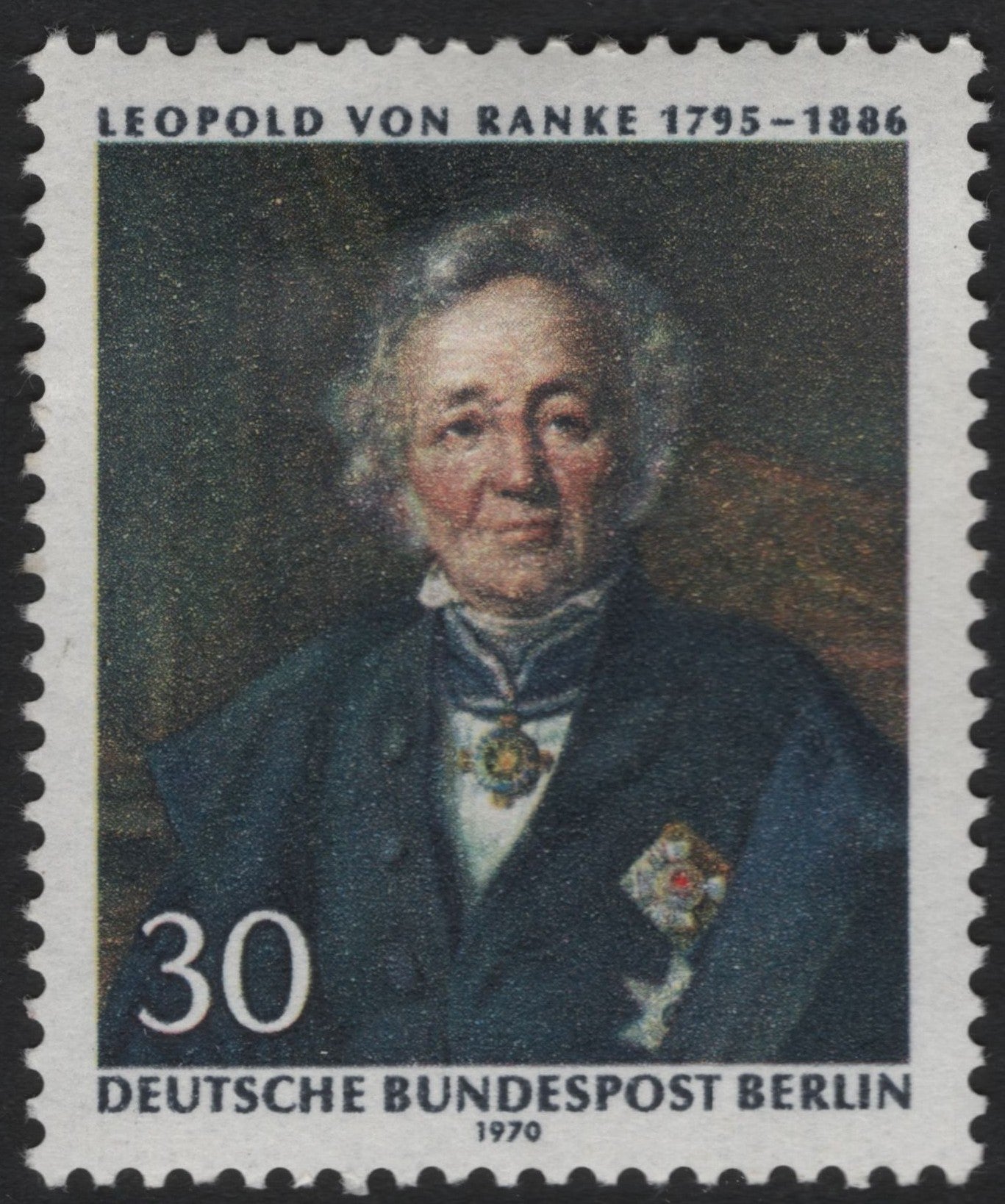 SCG5363 - Germany (Berlin) 1970 – 30 Pfennig Leopold von Ranke