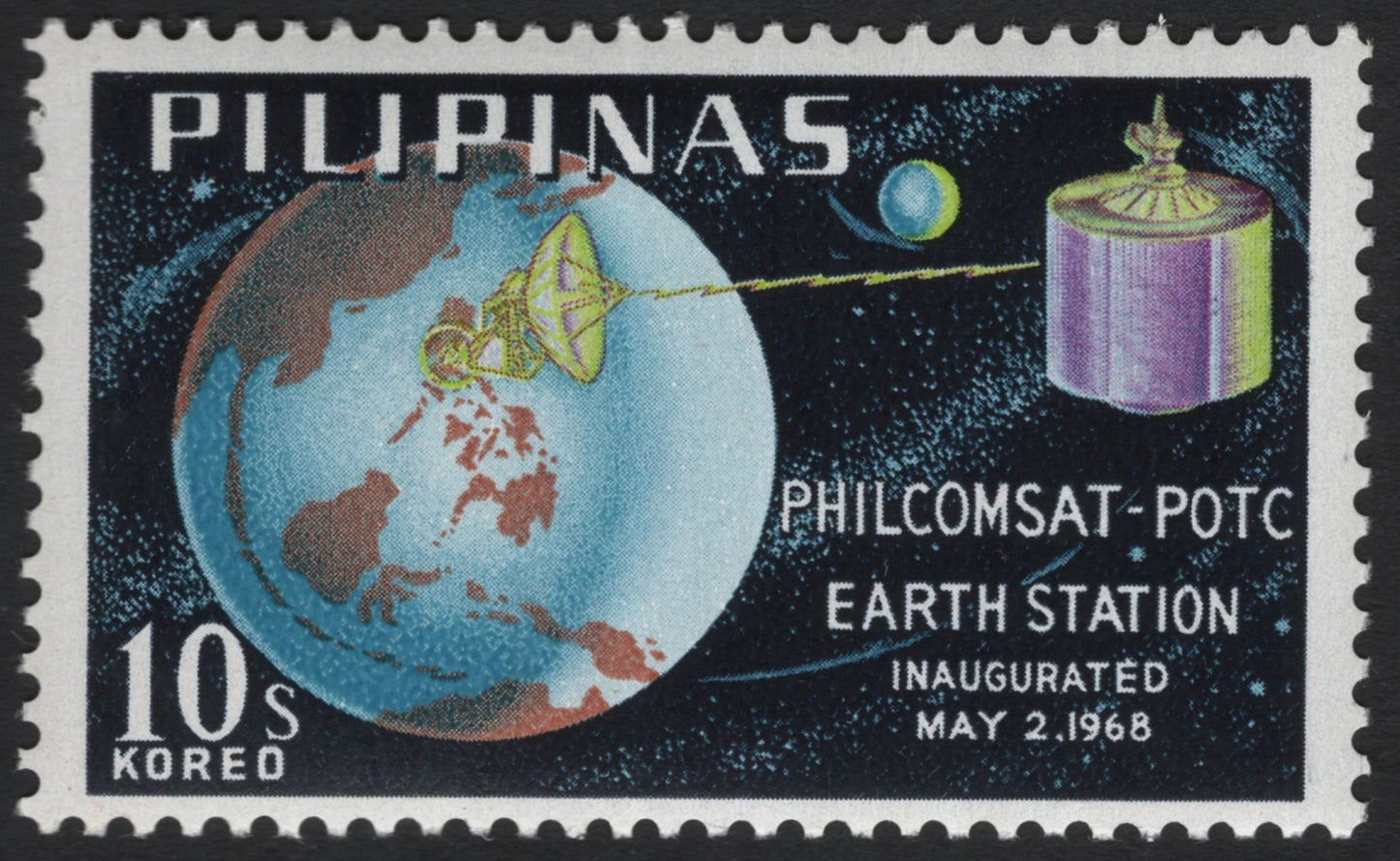 SCG5323 - Philippines 1968 – PHILCOMSAT-POTC Earth Station Inauguration