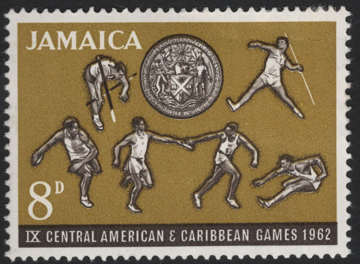 SCG5418 - Jamaica – 1962 IX Central American & Caribbean Games Commemoratives