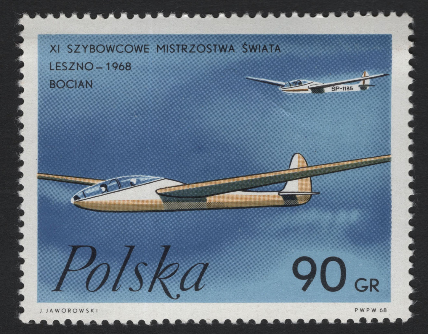 SCG5422 - Poland 1968 – XI World Gliding Championships, Leszno