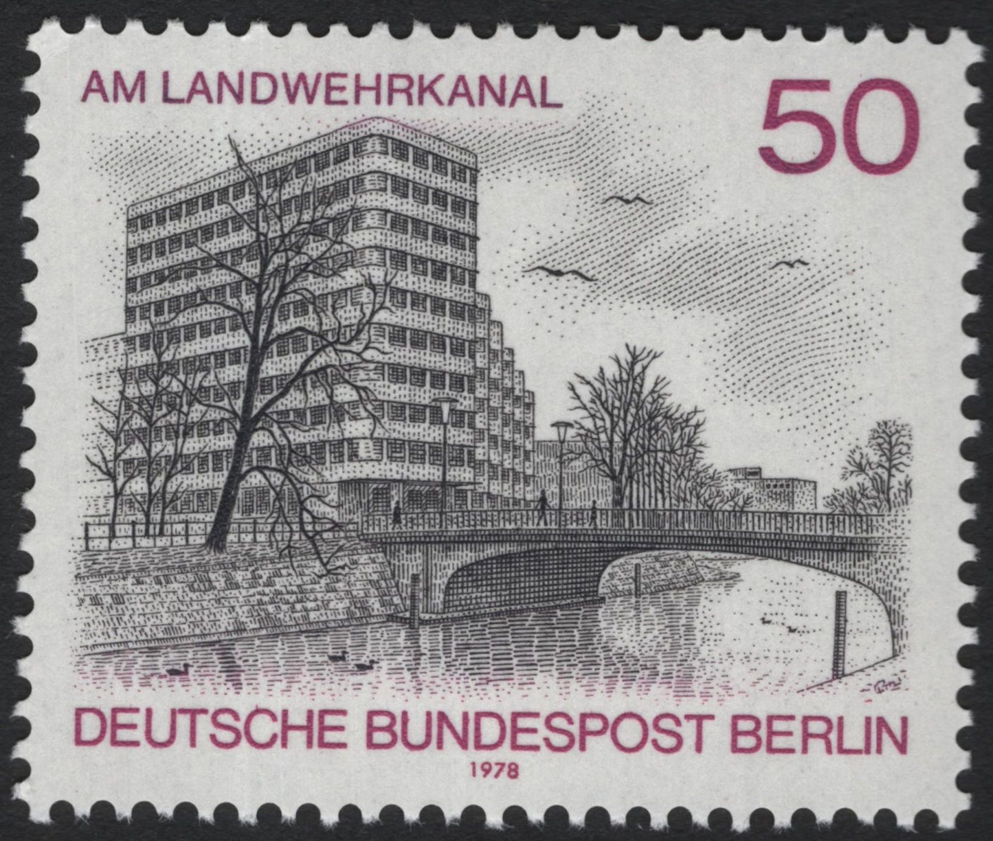 SCG5381 - Germany (Berlin) 1978 – Alt-Lichtenrade & Landwehrkanal Definitives