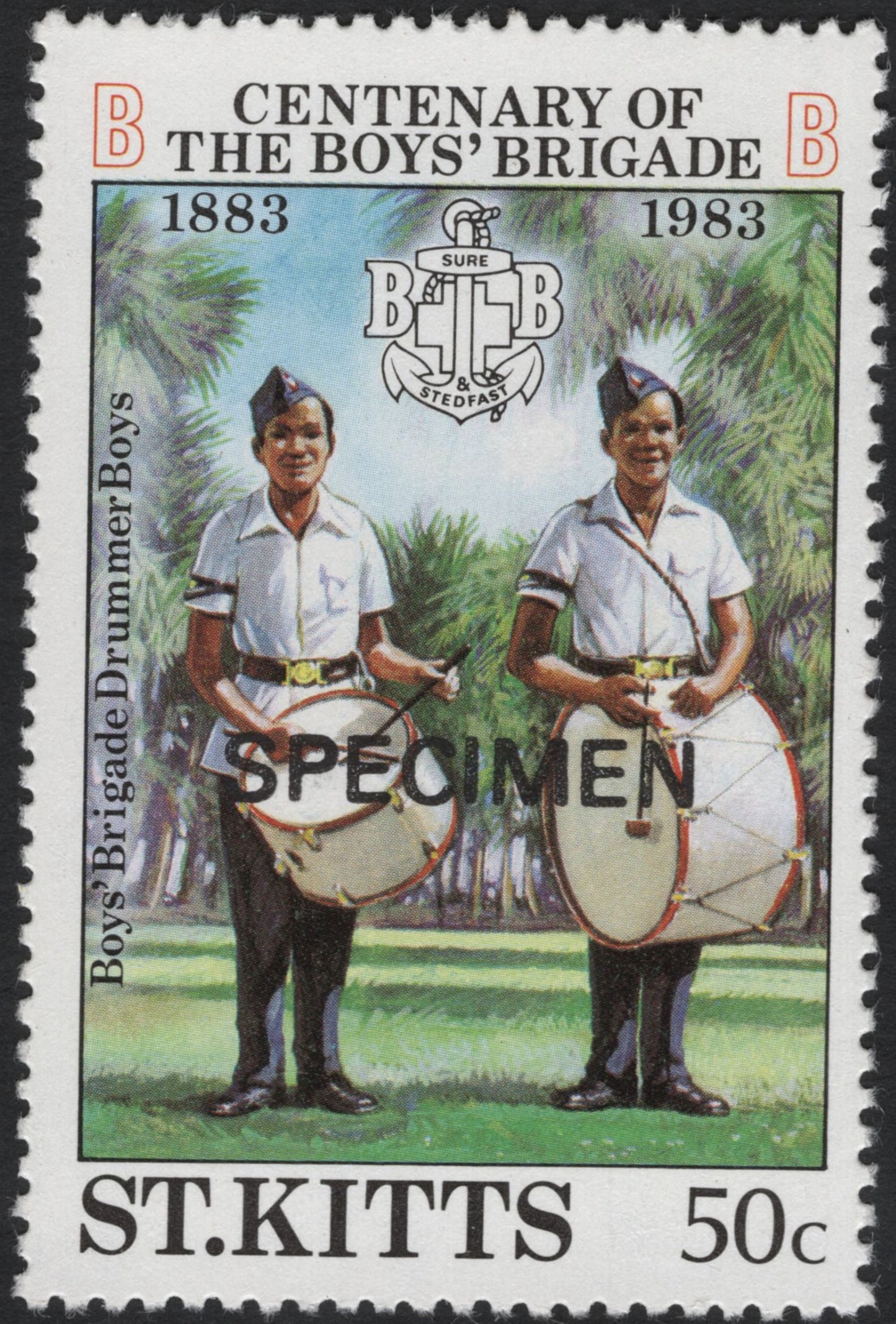 SCG5498 - St. Kitts 1983 – Centenary of The Boys’ Brigade