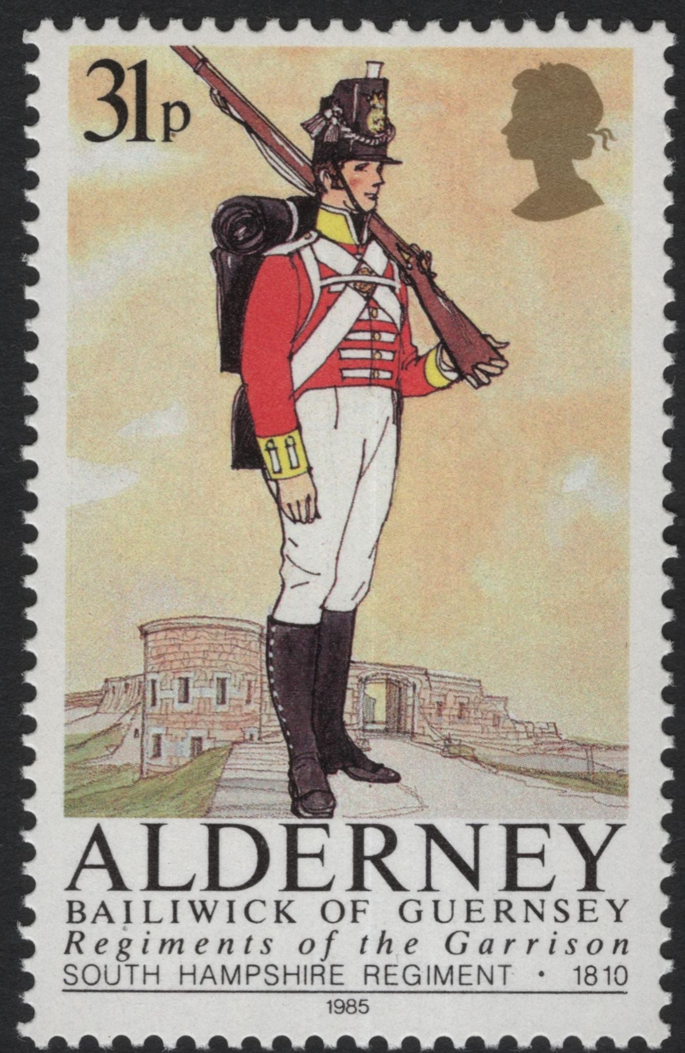 SCG5496 - Alderney “Regiments of the Garrison” Set – 1985