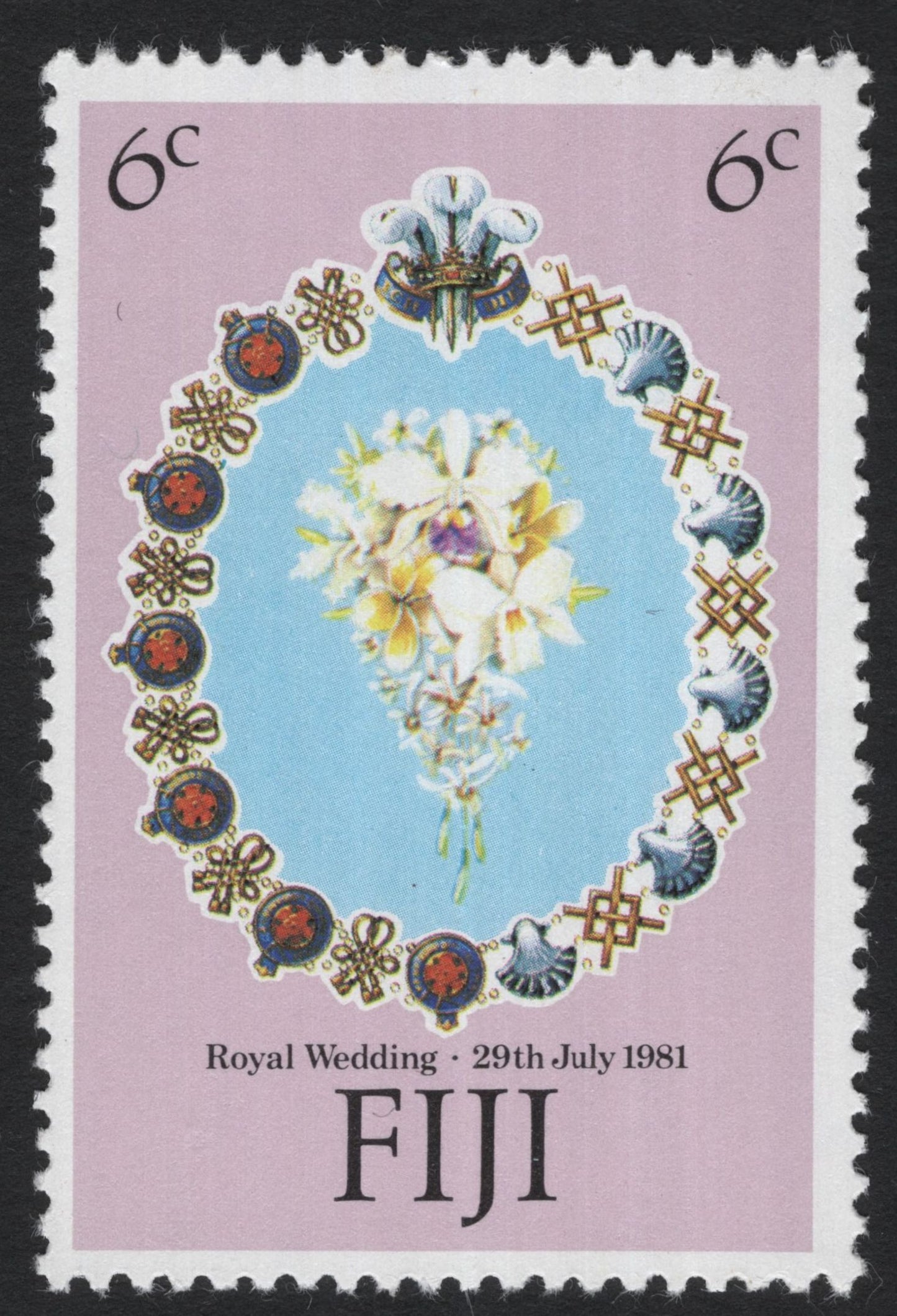 SCG5485 - Fiji 1981 Royal Wedding Commemorative Set