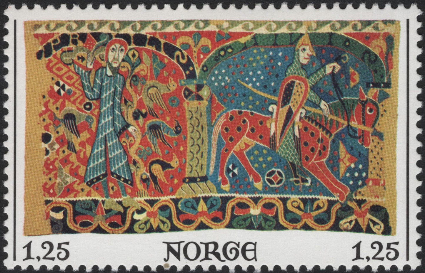 SCG5512 - Norway 1977 – Høyjord Tapestry Motifs
