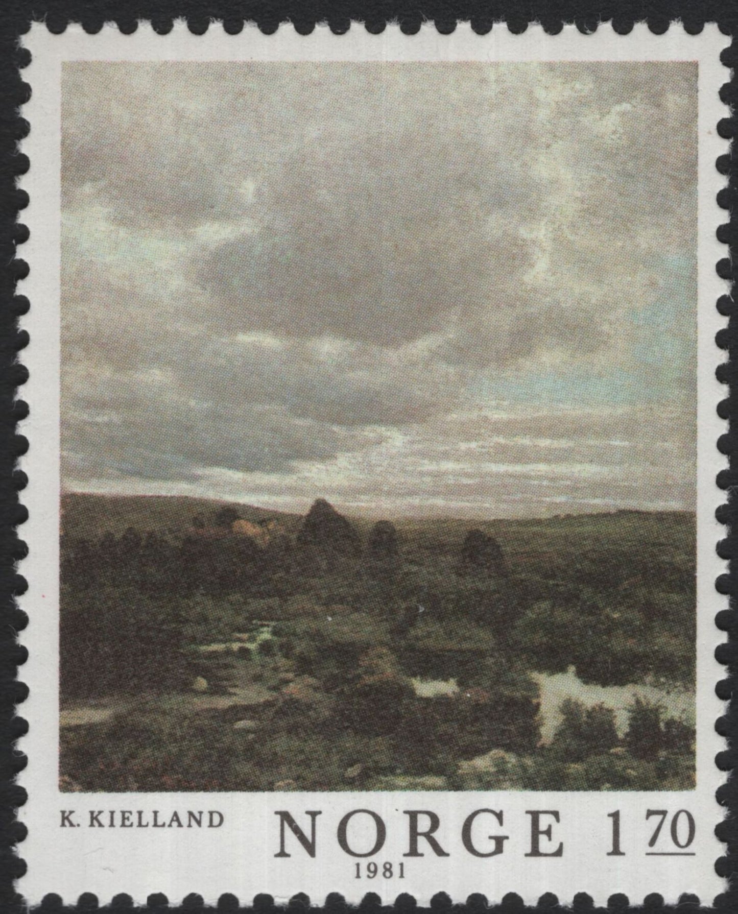 SCG5516 - Norway 1981 – Norwegian Painters Series