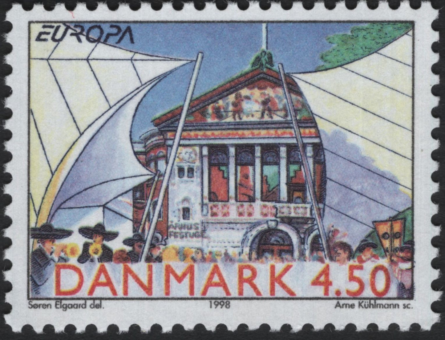 SCG5533 - Denmark 1998 Europa – National Heritage Series