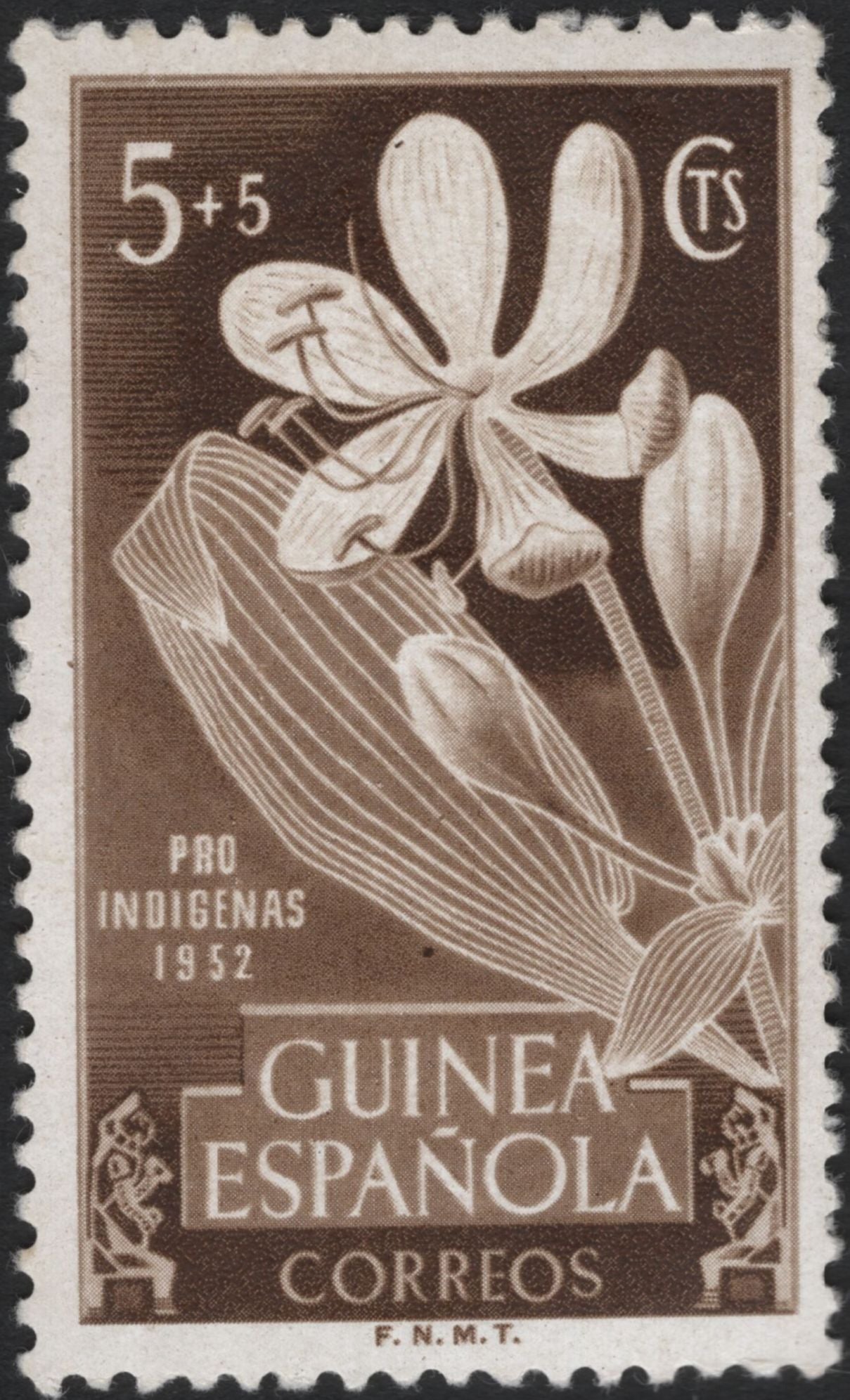 SCG5536 - Spanish Guinea Charity Flower Issues – 1952 & 1959