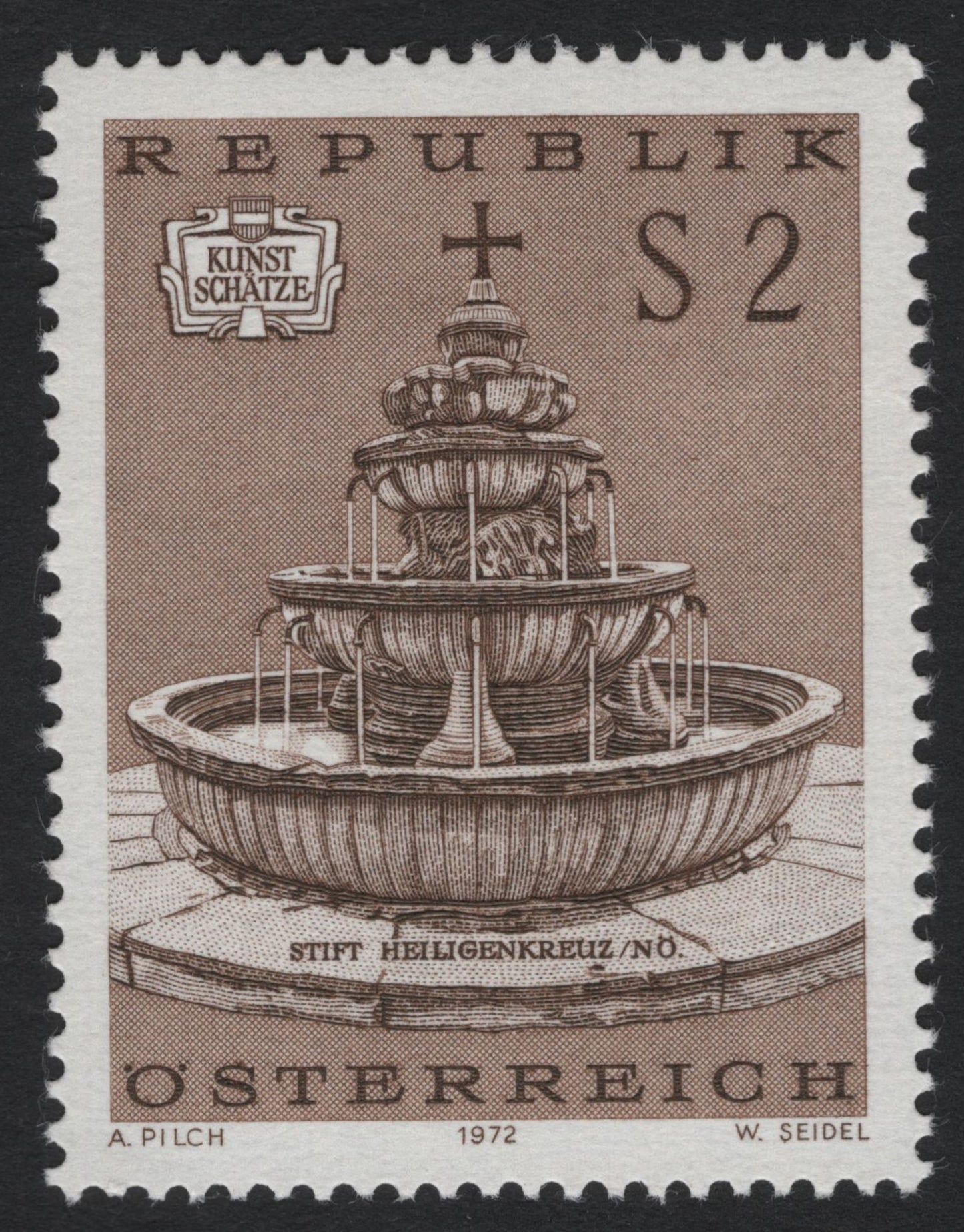 SCG5554 - Austria 1972 “Art Treasures” – Historic Fountains Series