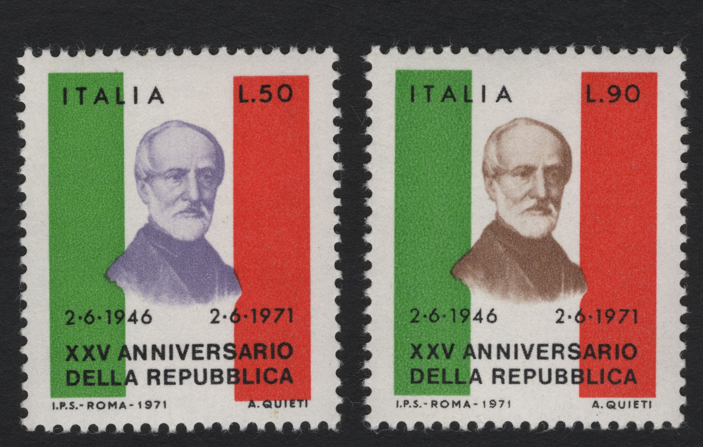 SCG5604 - Italy 1971 – 25th Anniversary of the Republic