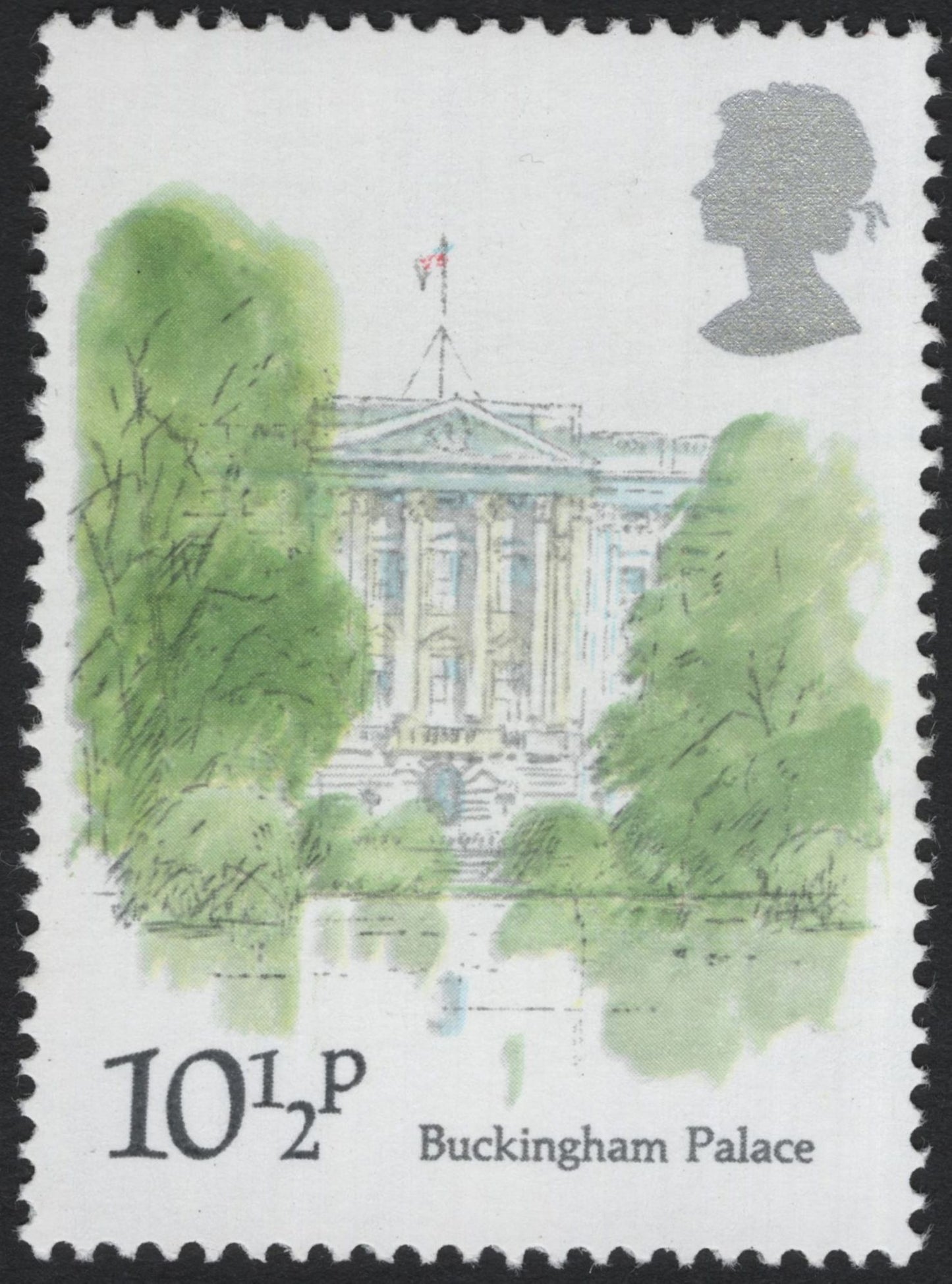SCG5610 - Great Britain 1980 – Buckingham Palace and The Albert Memorial