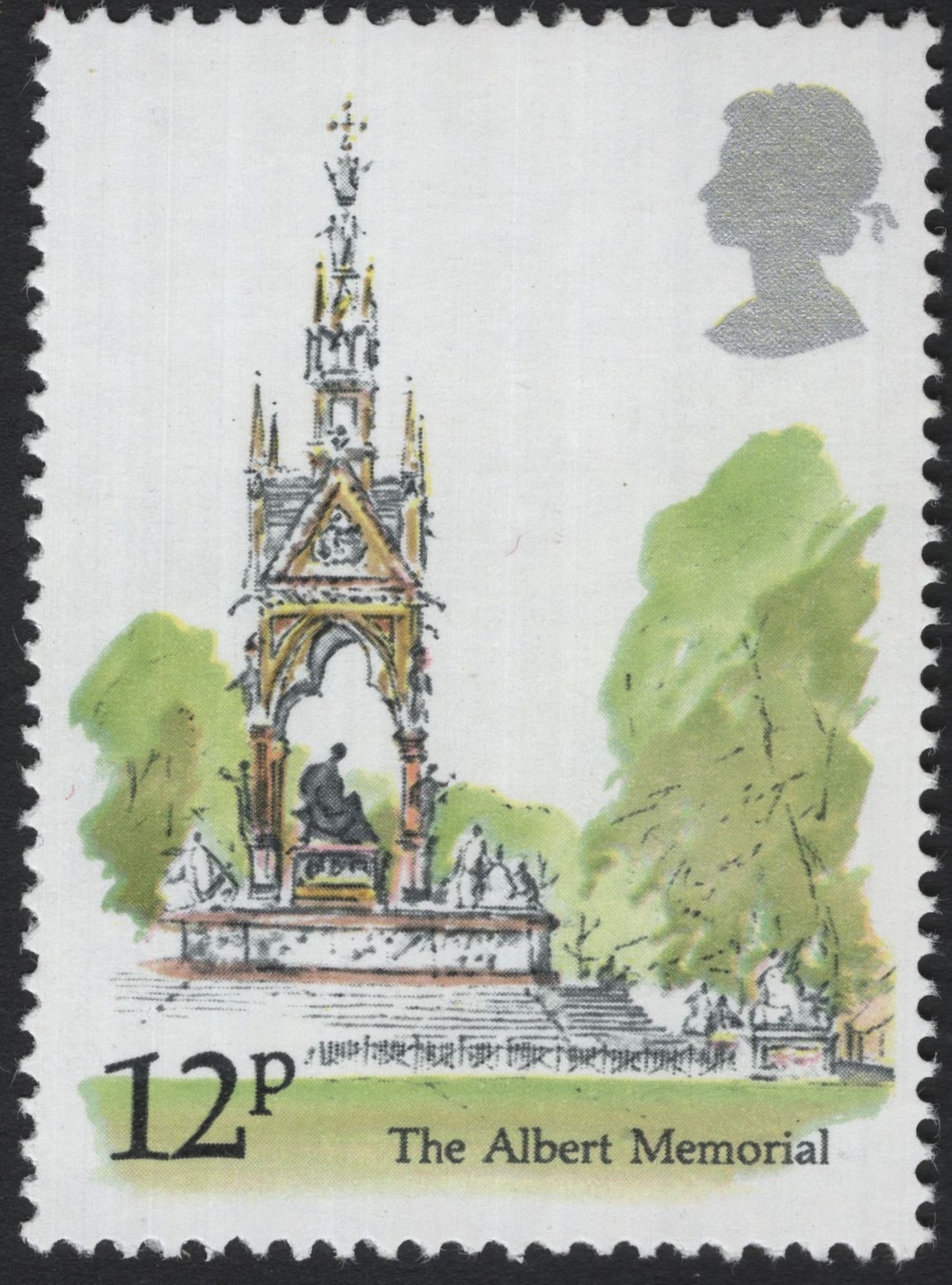 SCG5610 - Great Britain 1980 – Buckingham Palace and The Albert Memorial