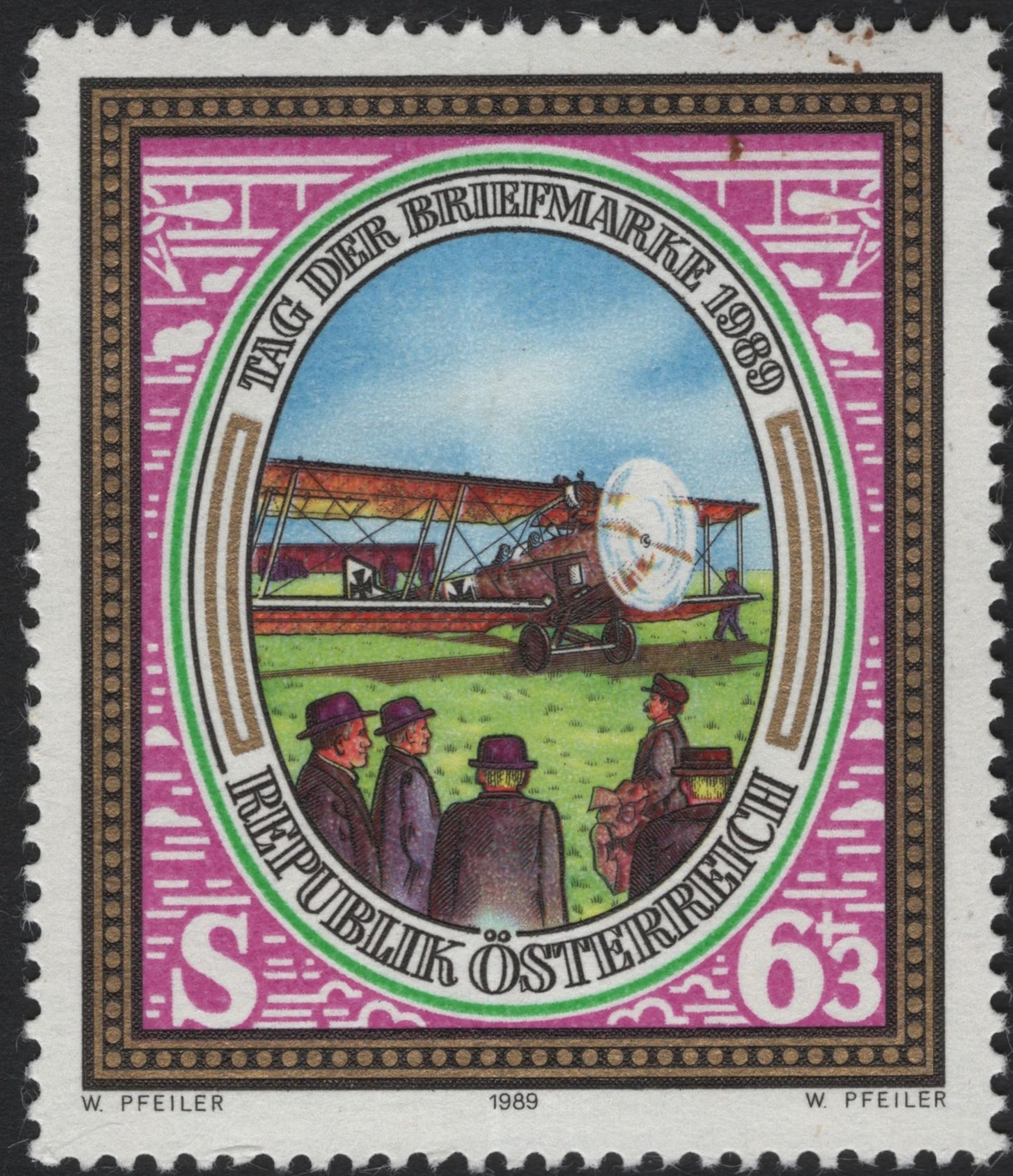 SCG5611 - Austria – Tag der Briefmarke Series (1985–1989)