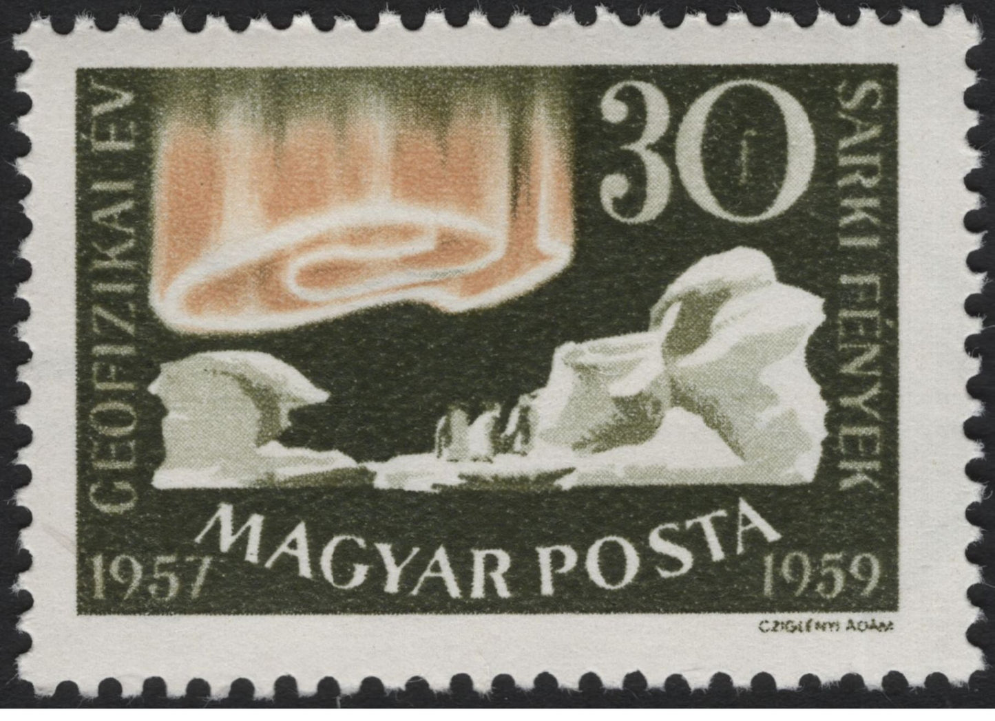 SCG5683 - Hungary 1959 – International Geophysical Year Set
