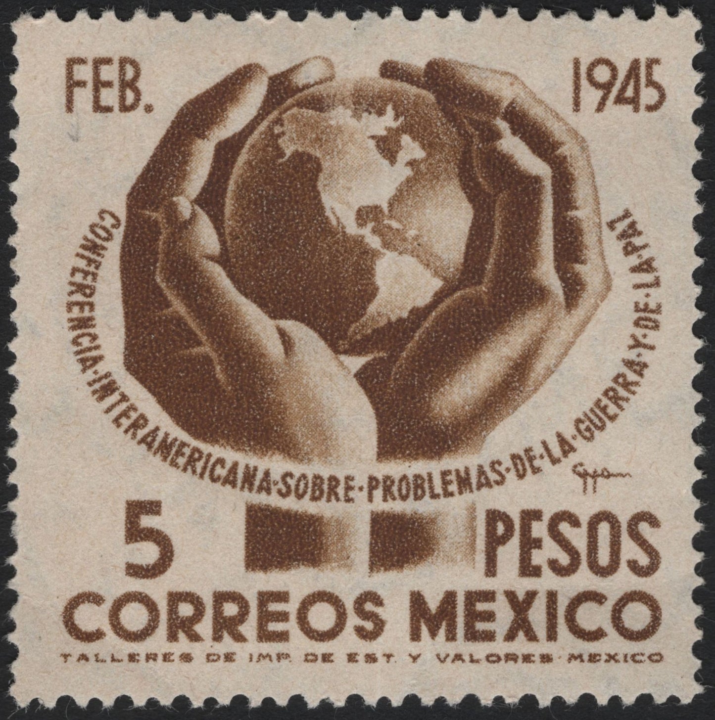SCG5631 - 🇲🇽 Mexico 1945 – Inter-American Conference on Problems of War and Peace