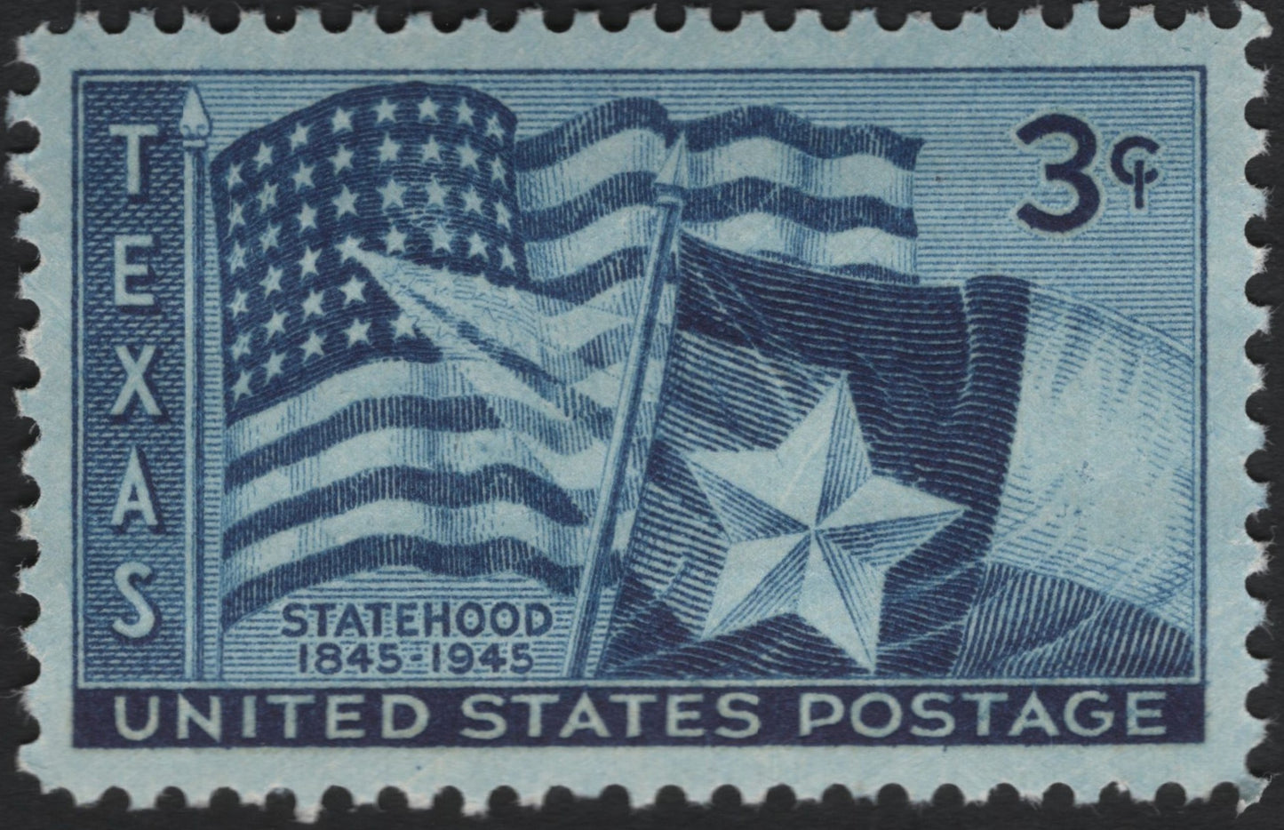 SCG5956 - Texas Statehood Centennial – 1845–1945 (3¢, United States, 1945)
