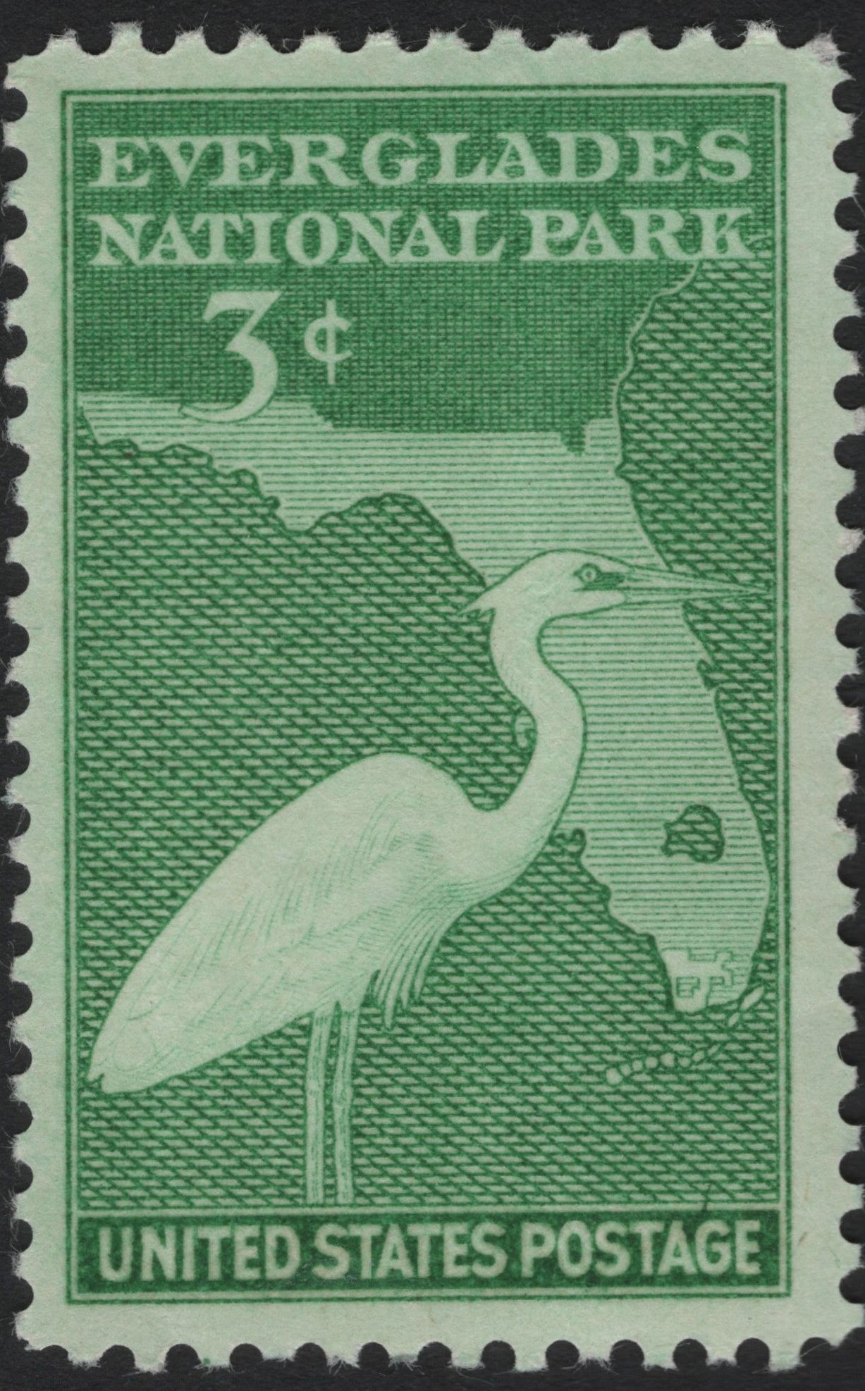 SCG5761 - Everglades National Park 3¢ Stamp – United States, 1947