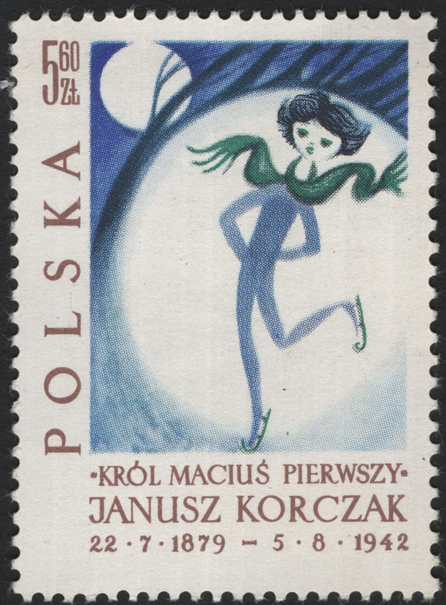 SCG5787 - Poland 1962 – Janusz Korczak Commemorative Set