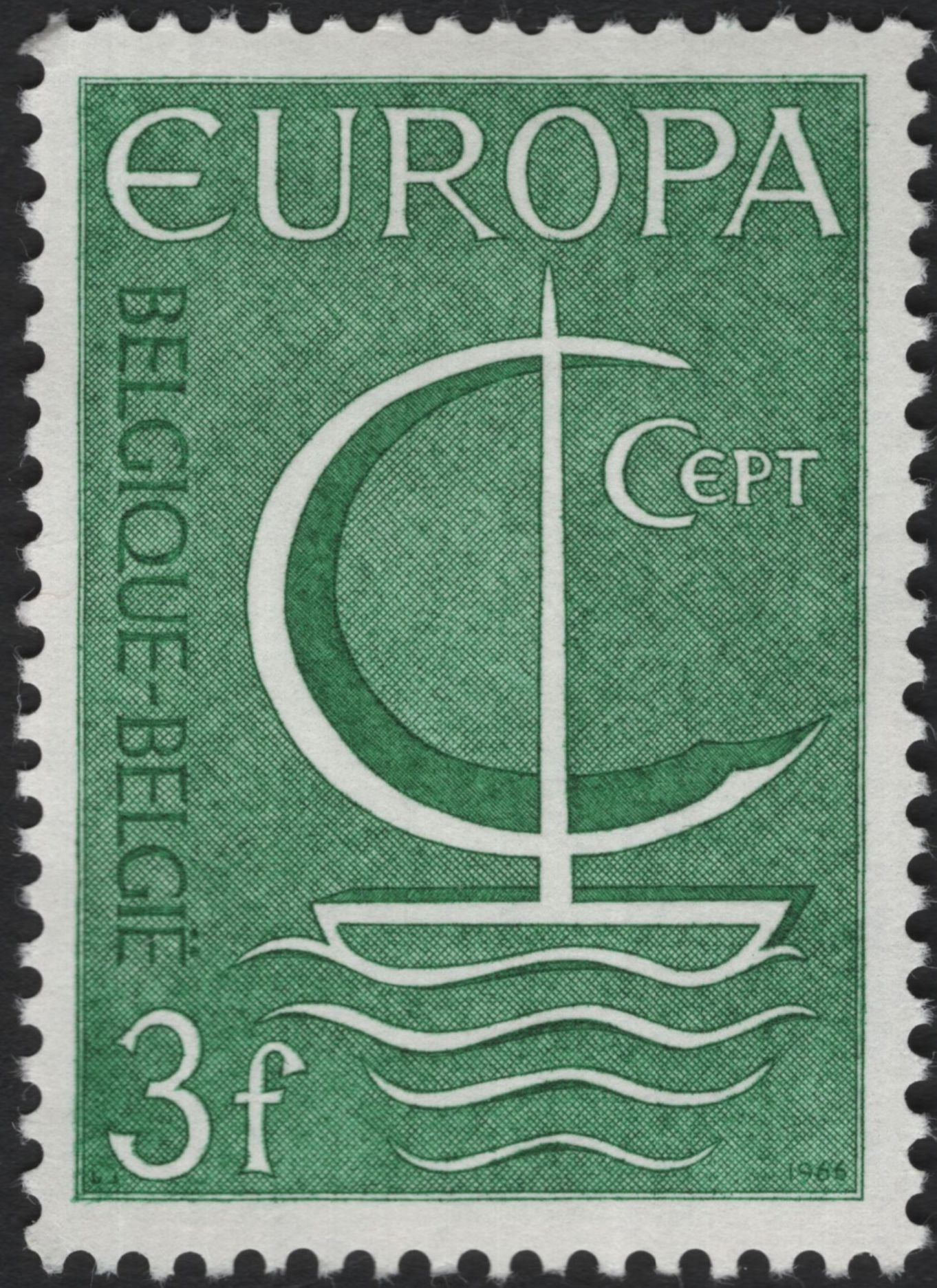 SCG5800 - Belgium 1966 Europa CEPT Stamps – Unity and Progress