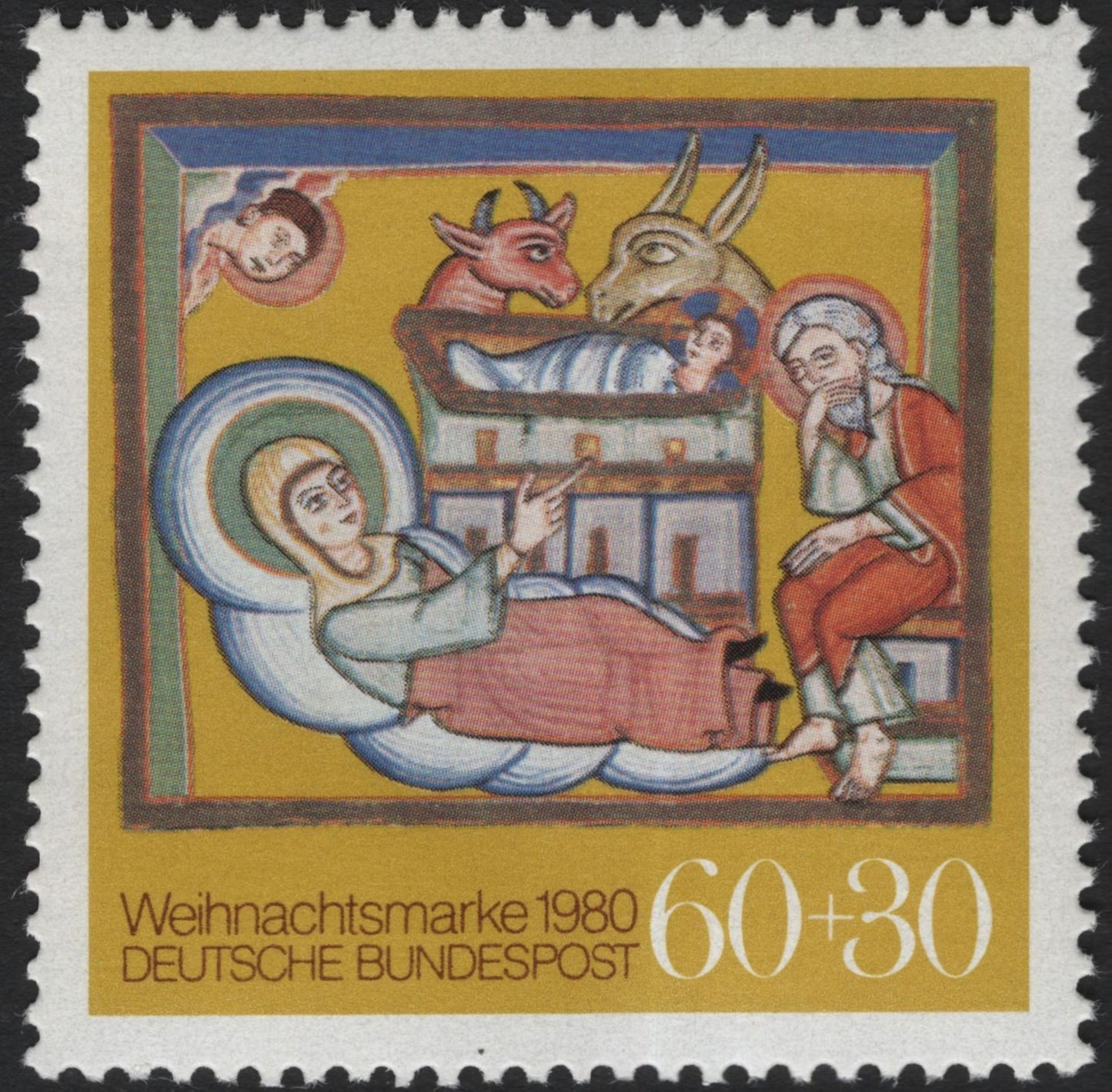 SCG5807 - Germany 1980 – FIP Congress Essen & Christmas Semi-Postal Stamps