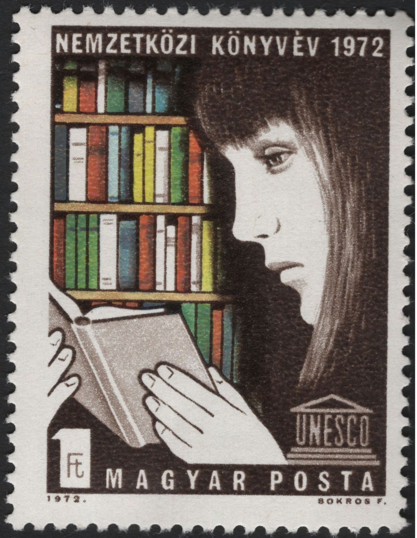 SCG5752 - ðŸ‡ðŸ‡º Hungary 1972 – Dózsa György and International Book Year (UNESCO)