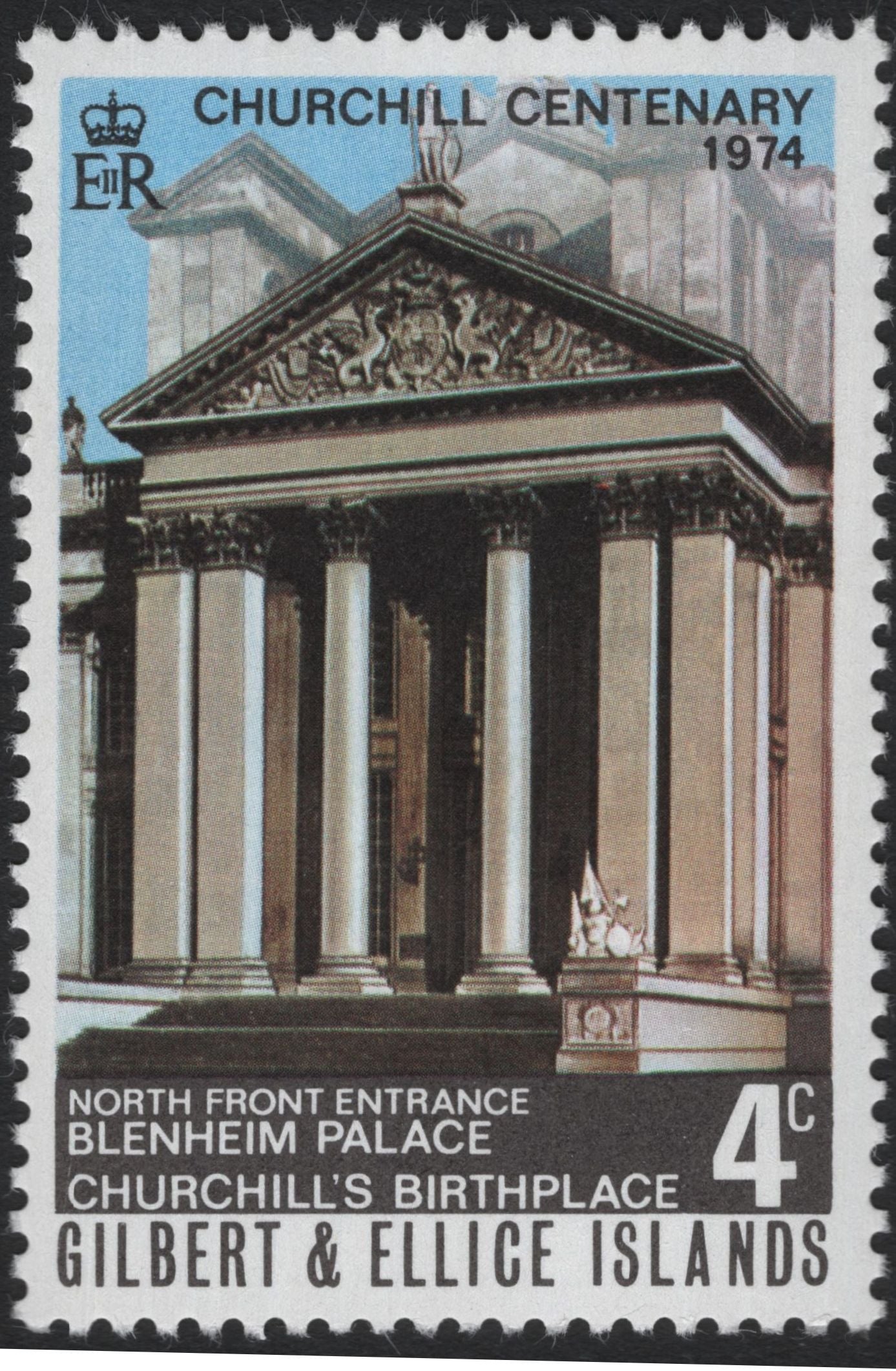 SCG5741 - Churchill Centenary – Gilbert & Ellice Islands 1974