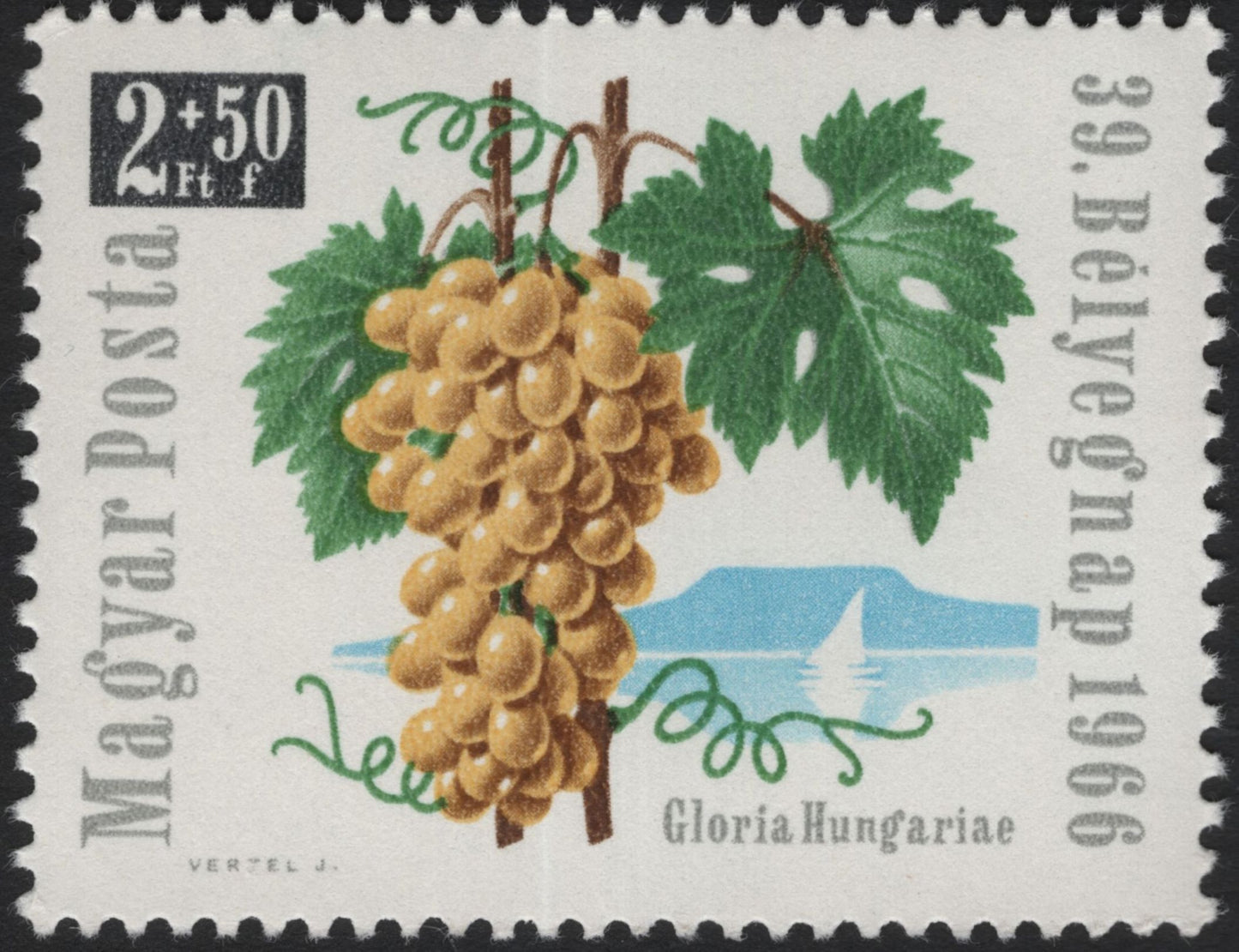 SCG5837 - Hungary 1966 – 39th Stamp Day Semi-Postal Issue
