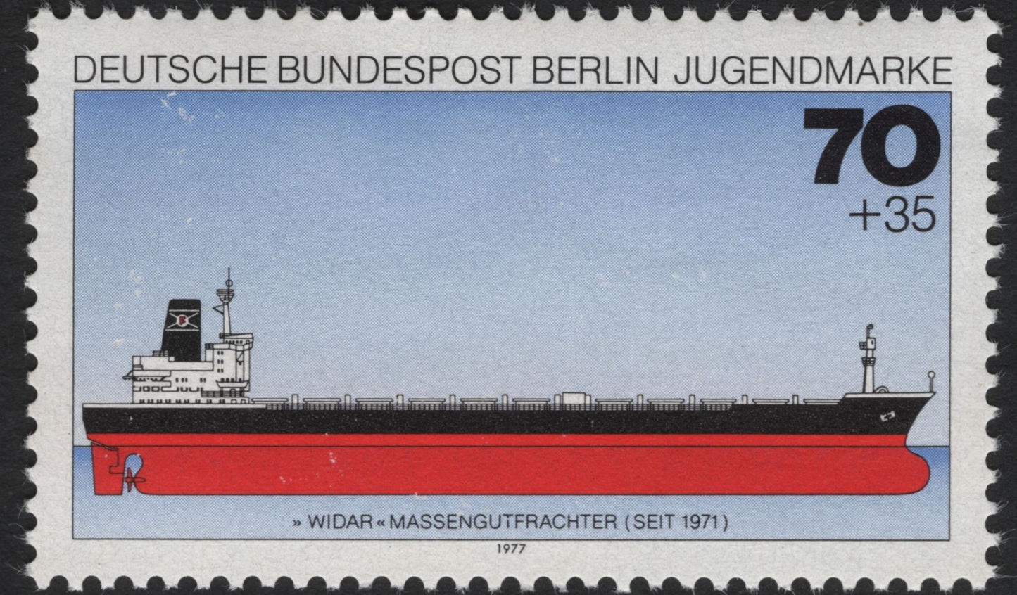 SCG5833 -German Youth Welfare Ship Series (1977) – Deutsche Bundespost Berlin