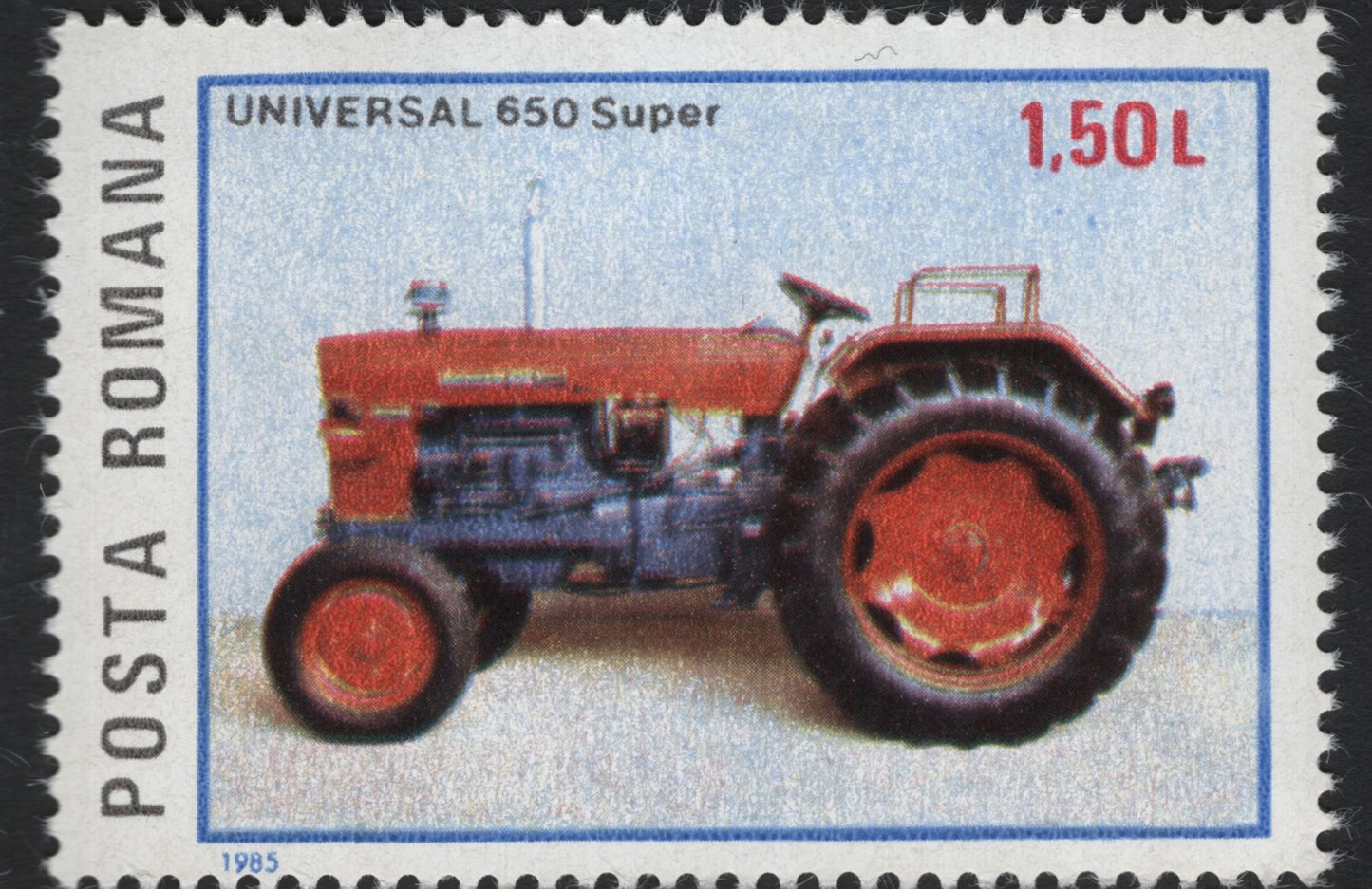 SCG5843 - Romania 1985 “Universal Tractors and Machinery” Issue