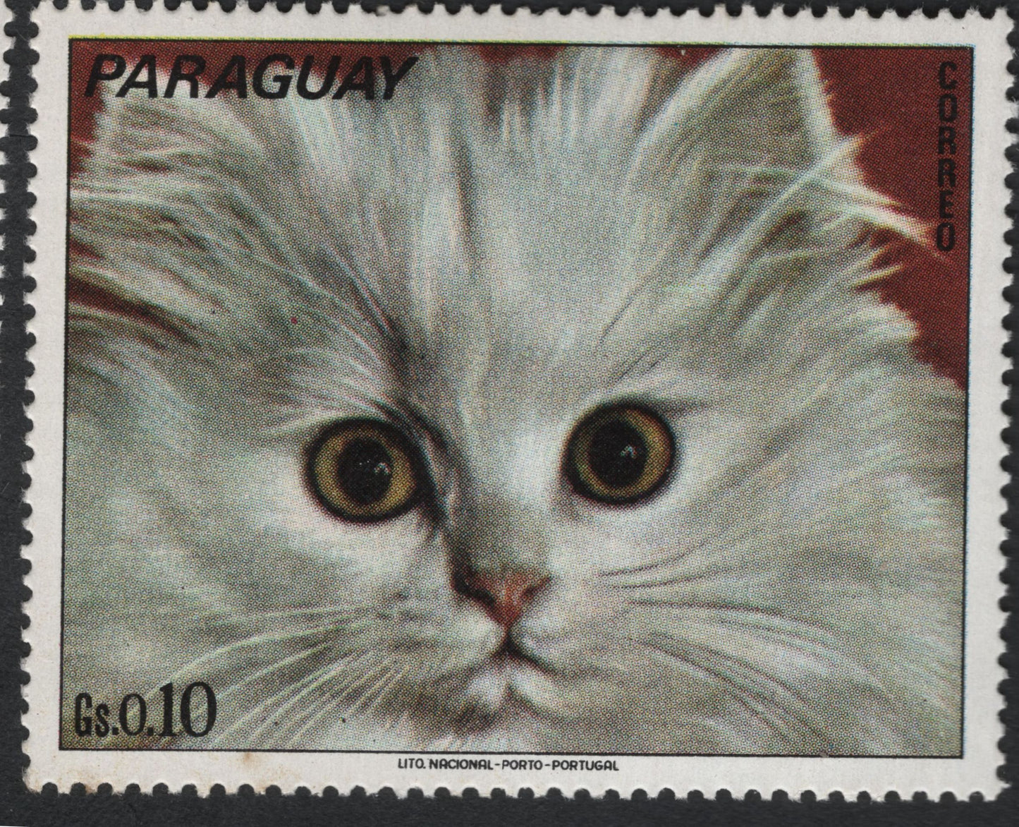 SCG5904 - Paraguay 1970s "Cat Breeds" Definitive Set