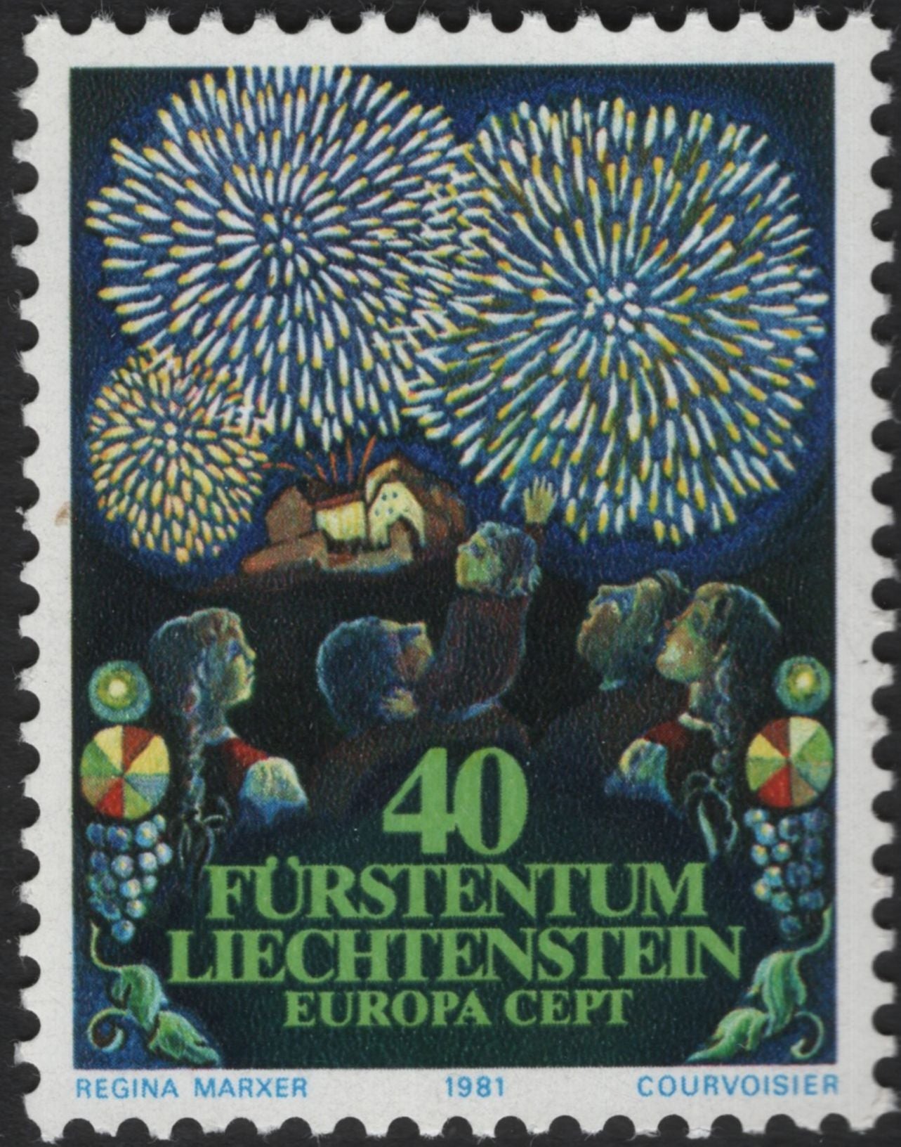 SCG5928 - Liechtenstein 1981 Europa CEPT – Traditional Festivals