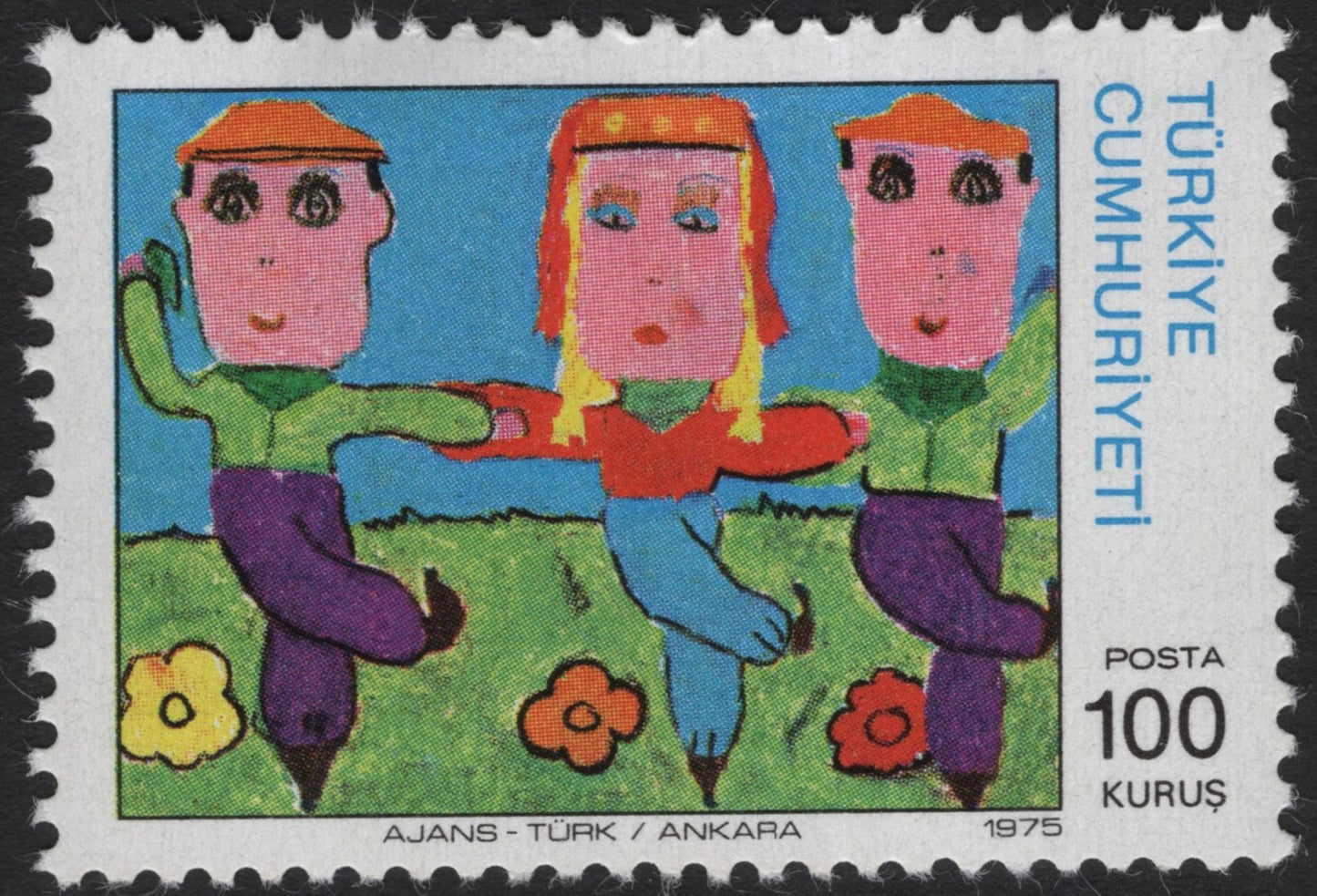 SCG5929 - Turkey 1975 – Children's Paintings Series