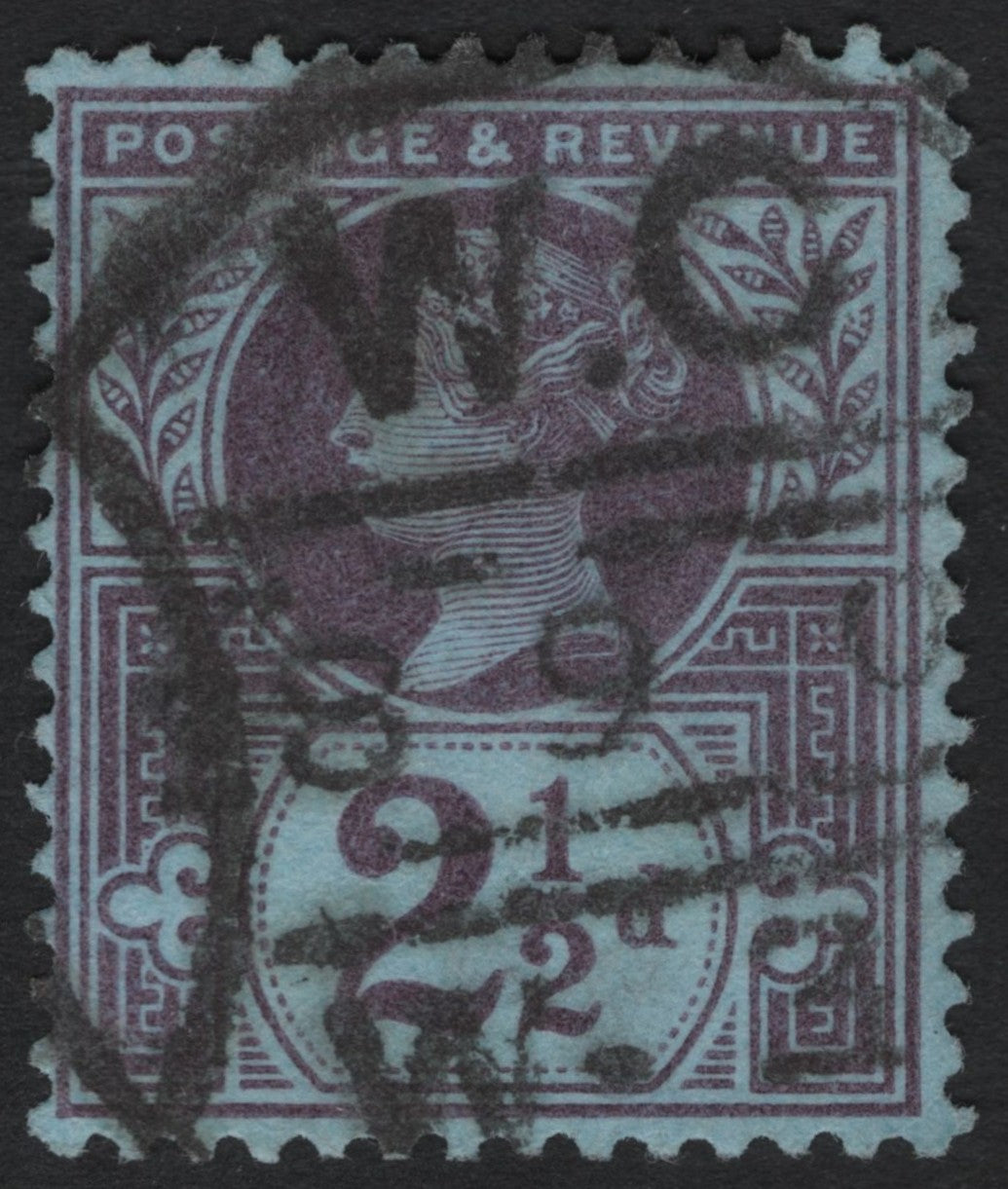 SCG6191 - Great Britain 2½d Lilac – Queen Victoria Issue (1887–1900)