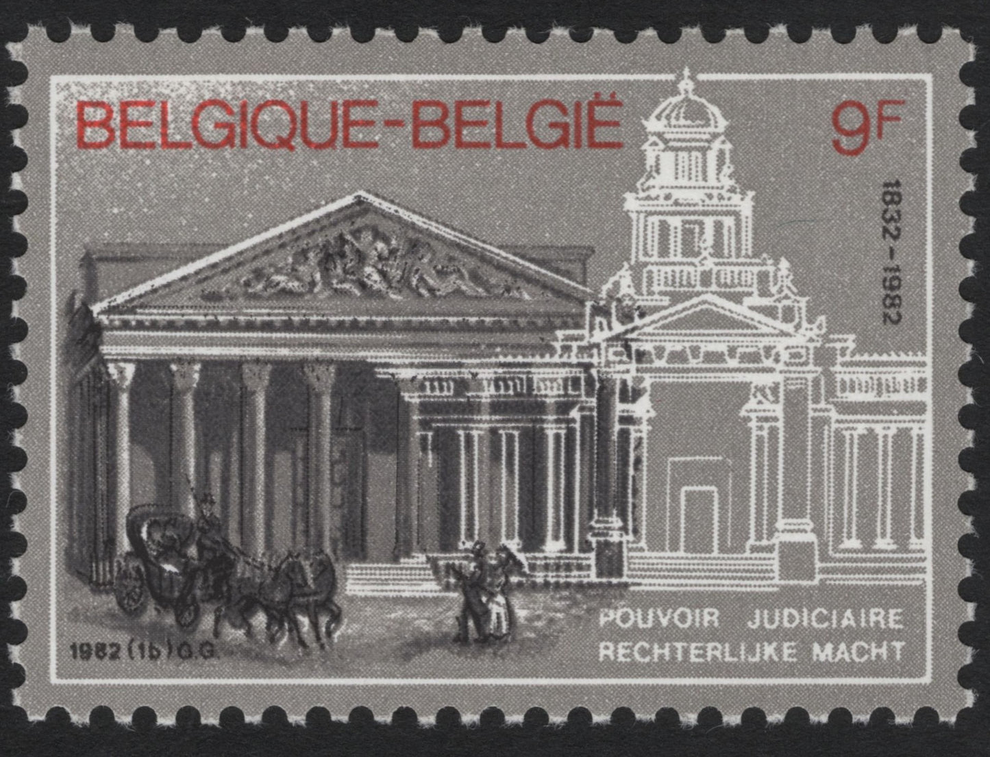SCG6257 - Belgium 1982 – 150 Years of Judicial Power