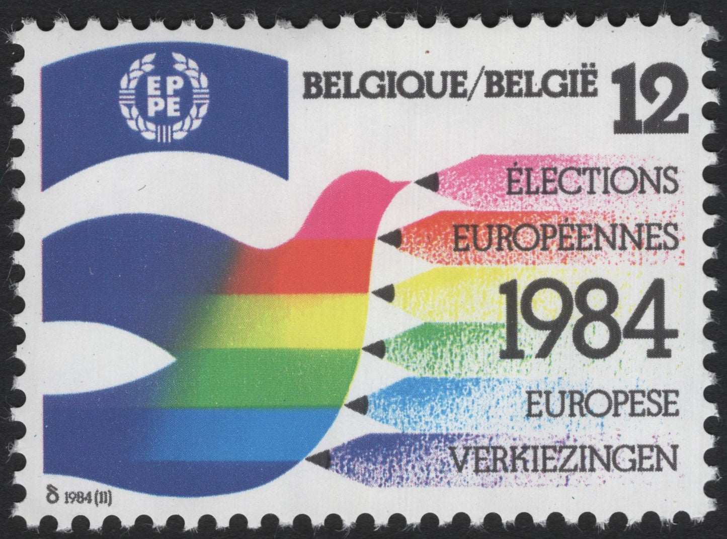 SCG6263 - Belgium 1984 – European Parliamentary Elections